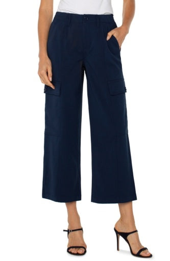 Hi-Rise Cargo Crop Straight 26" ins