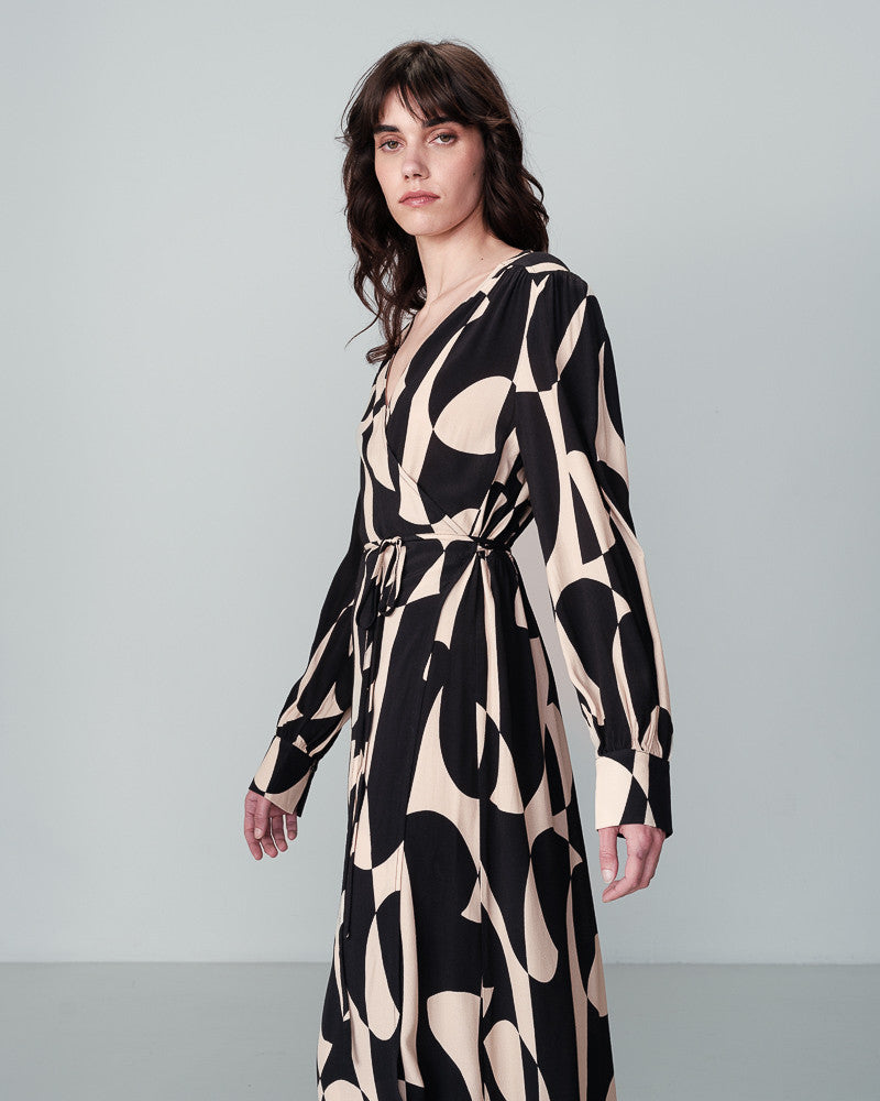 Nemours Wrap Dress