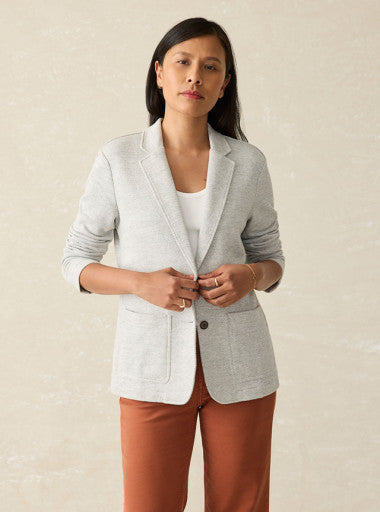 Inlet Knit Blazer