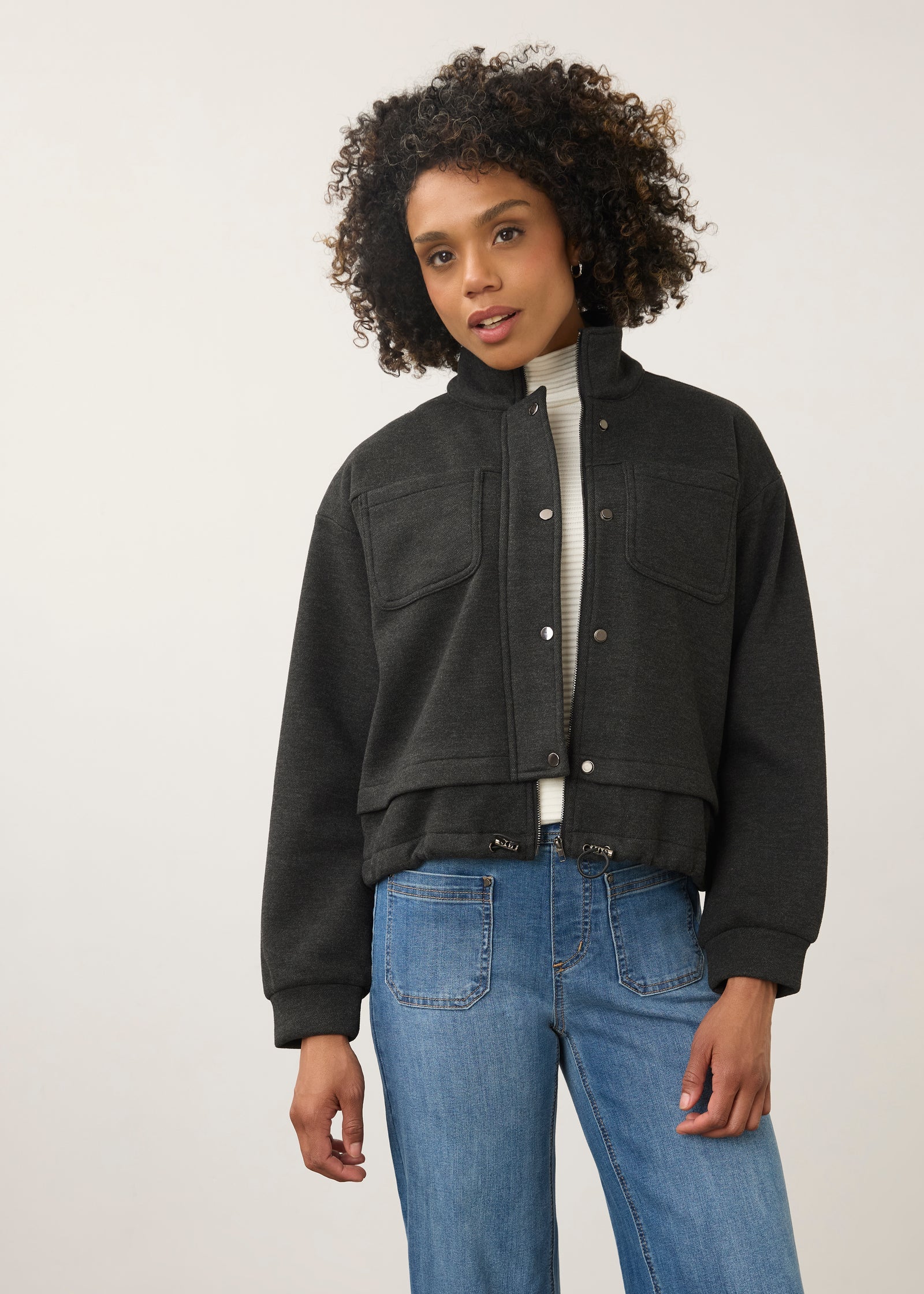 Bomber Knit Jacket