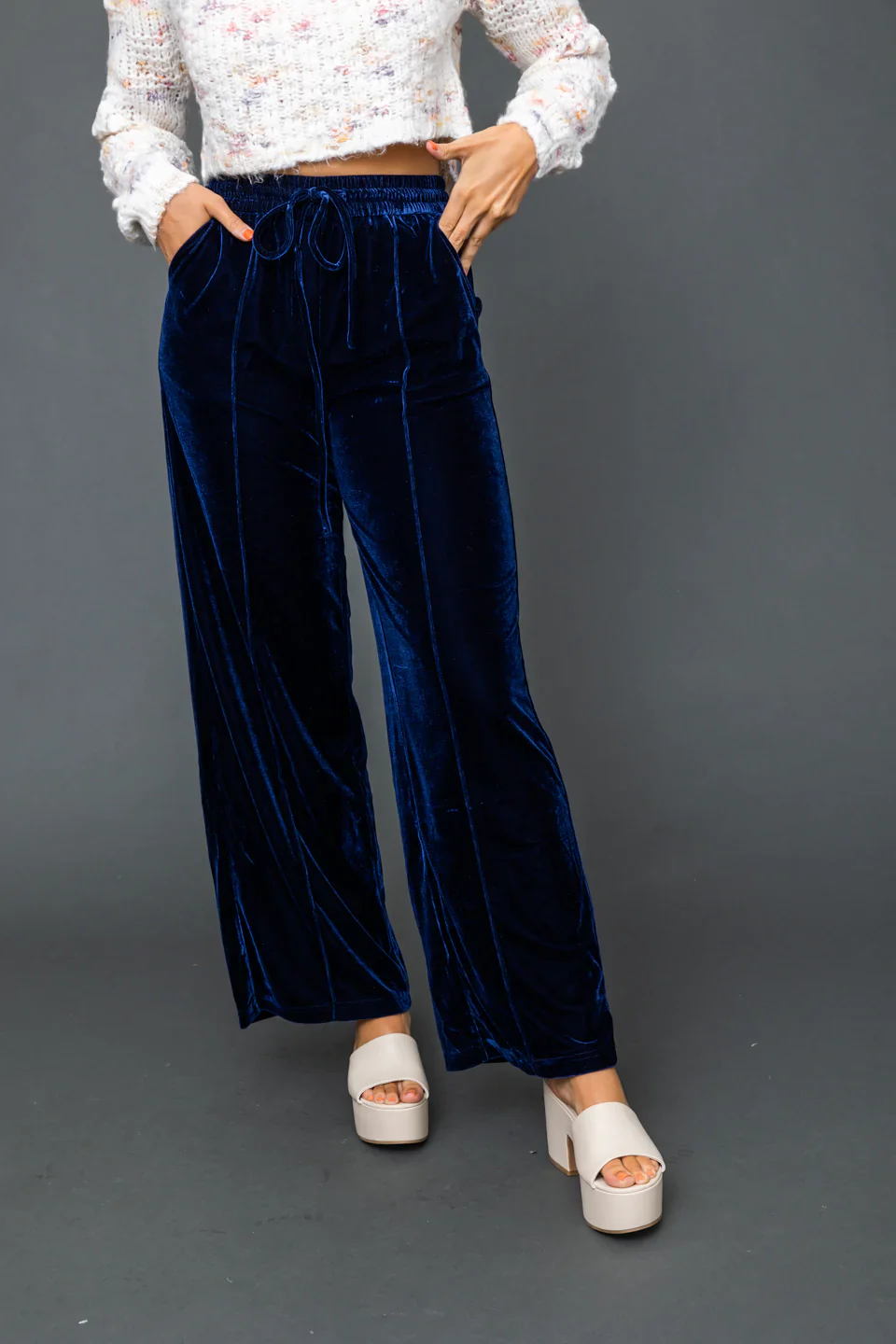 Jessica Velvet Stretch Trousers