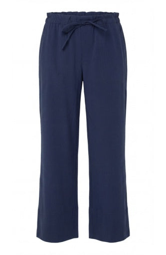 Pull on Tie Waist Wide Leg Ankle 26' Ins