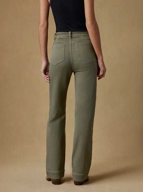 Stretch Terry Patch Pocket Ankle Pant