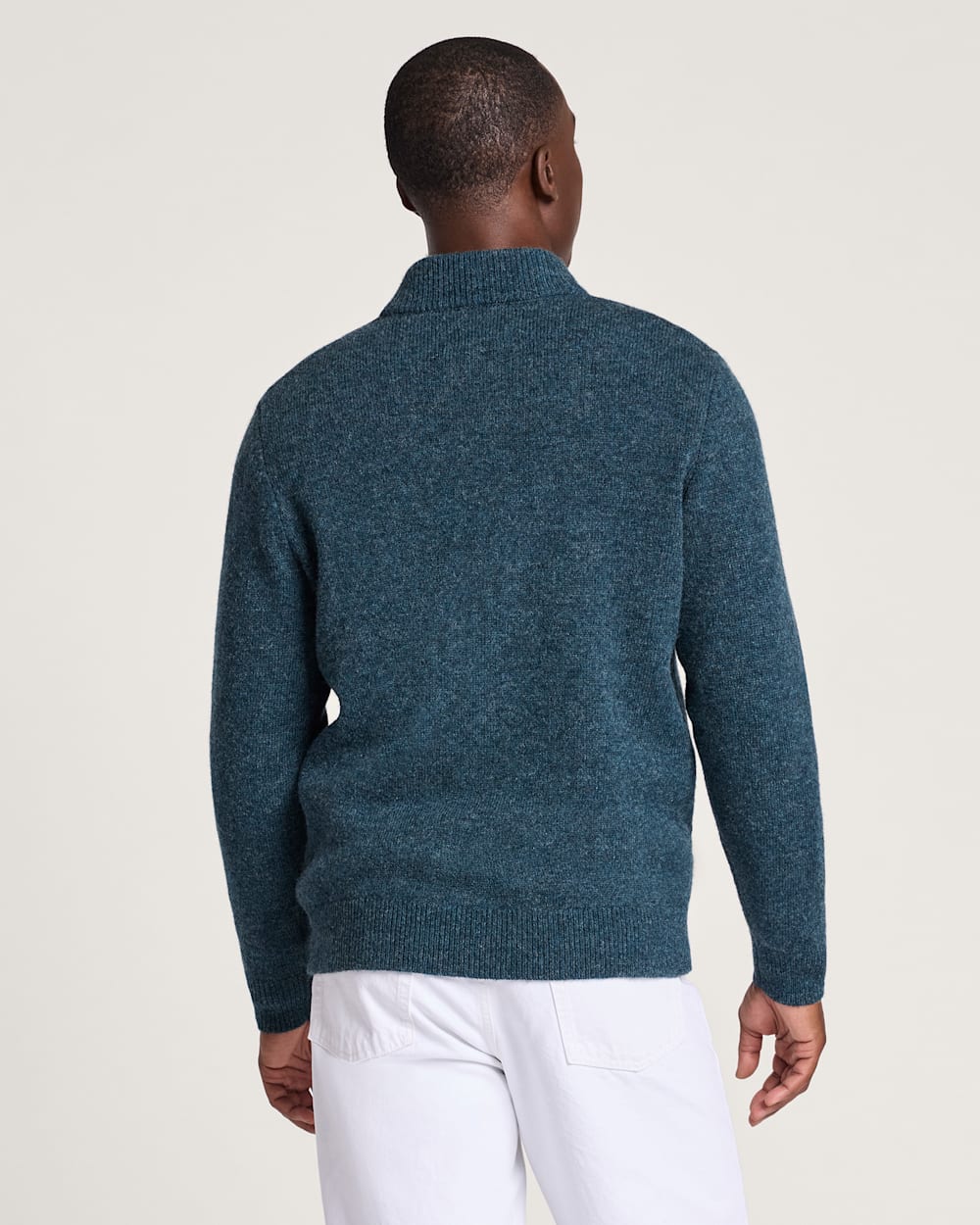 Wool 1/4 Zip Sweater