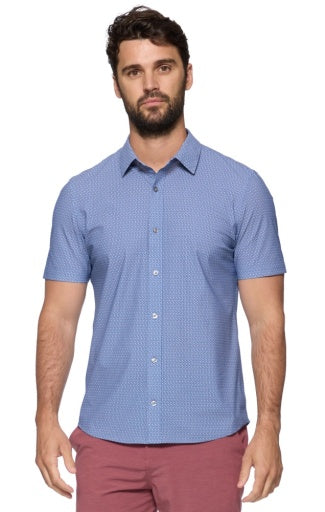 Lynco Short Sleeve Printed Journey Shirt