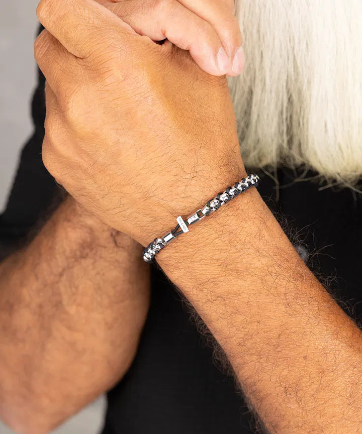 Catena Venetian  Navy/Silver M