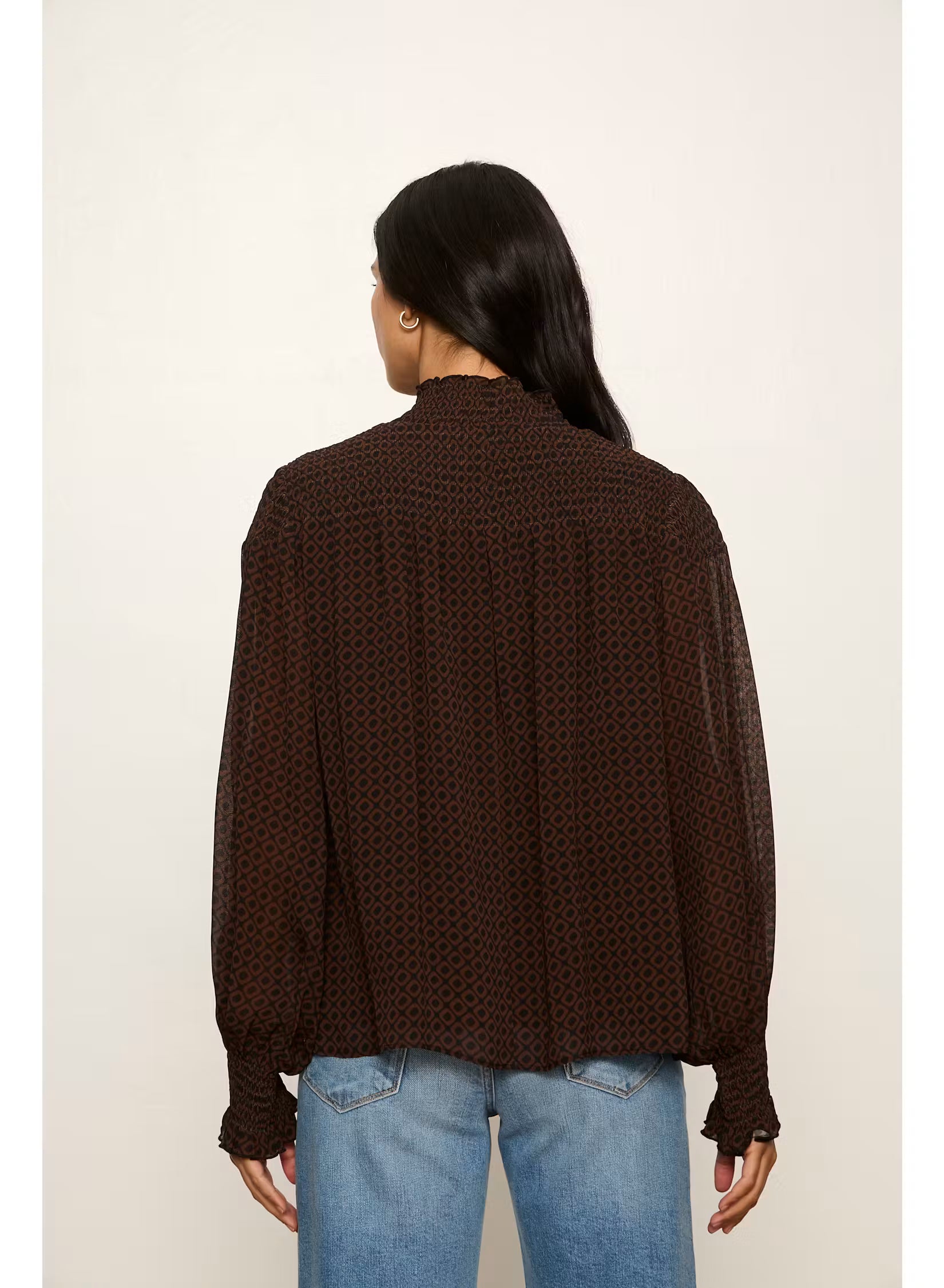 Ellie Smocked Popover