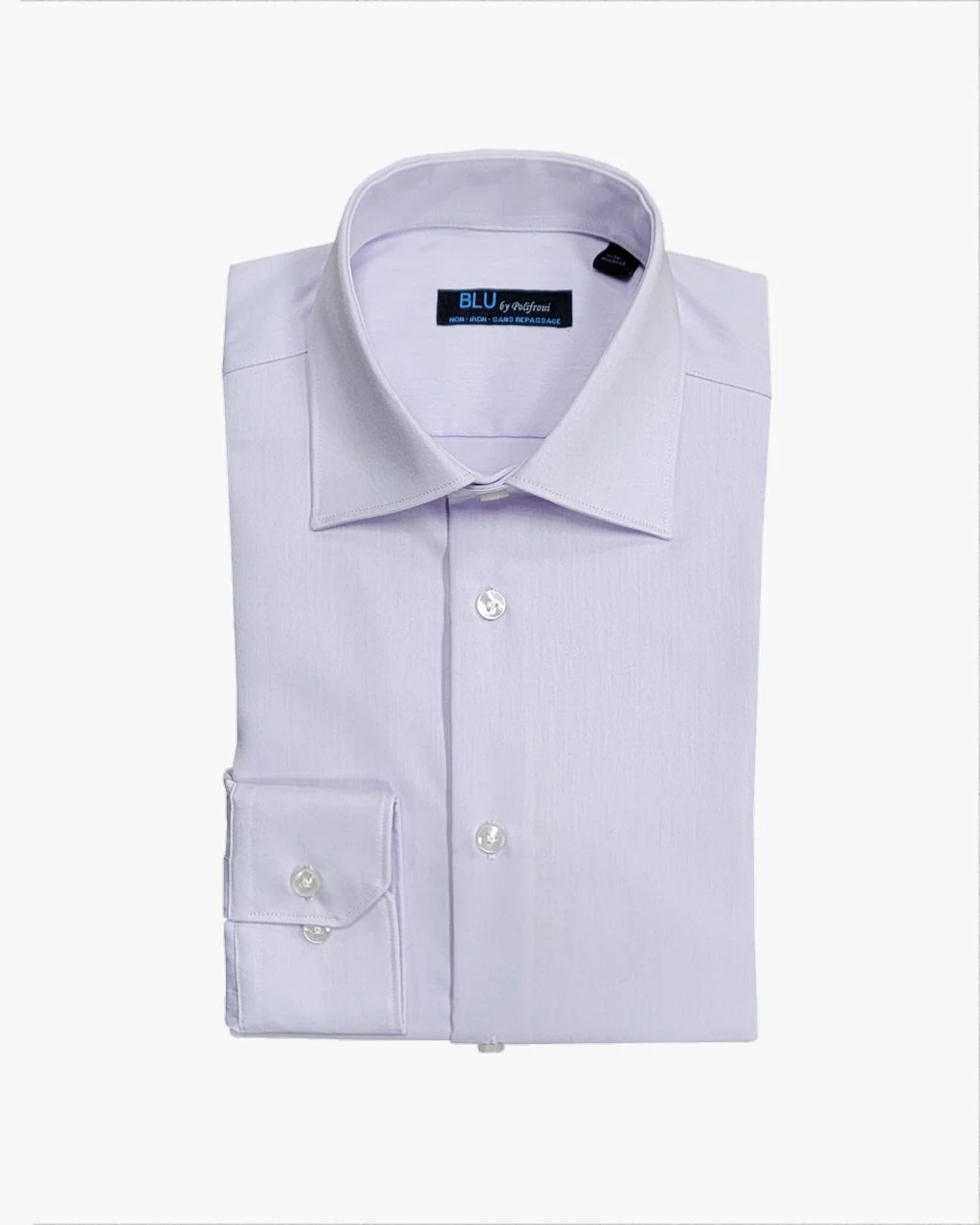 Blu Non-Iron Dress Shirt 360