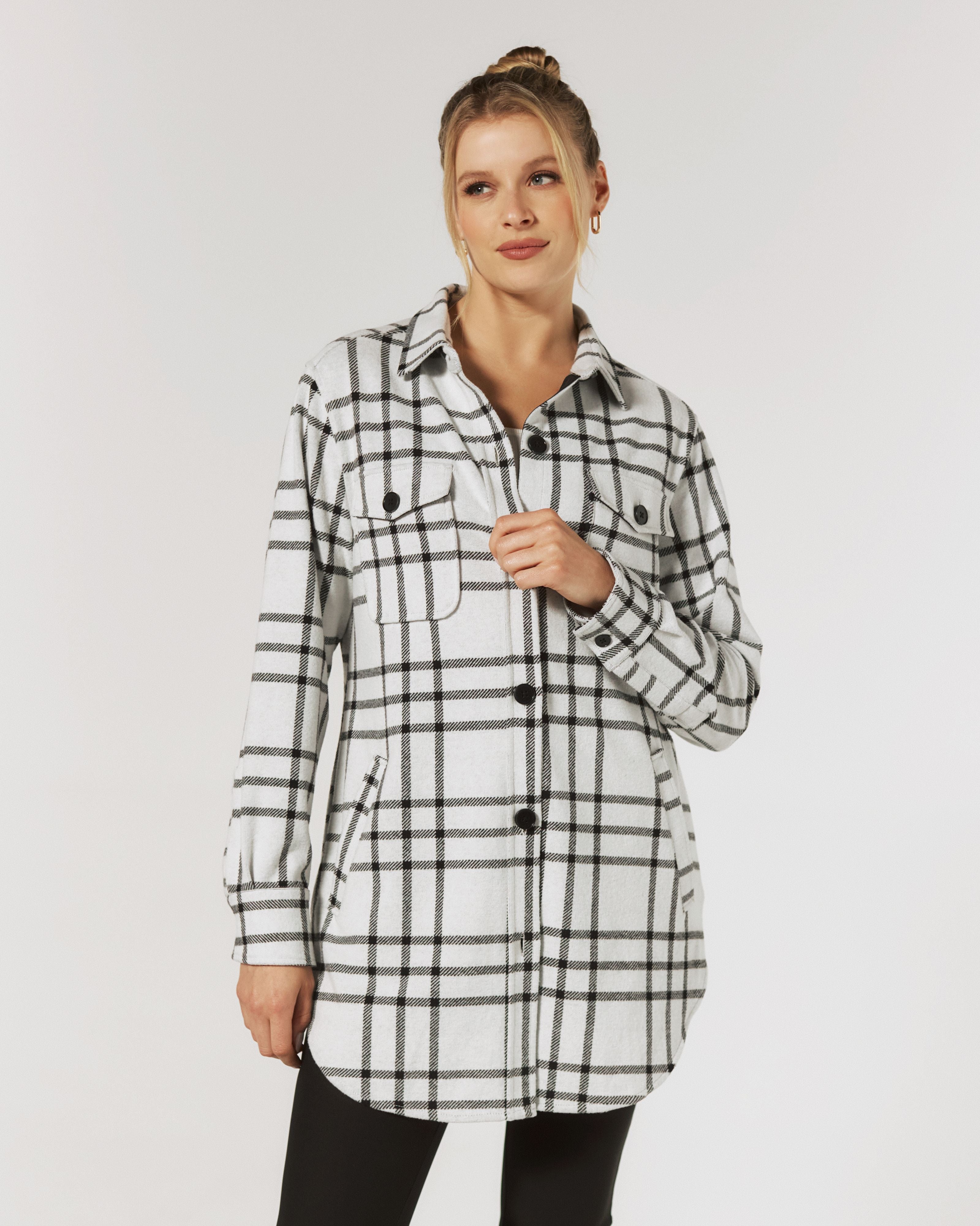 Generation Plaid Shacket