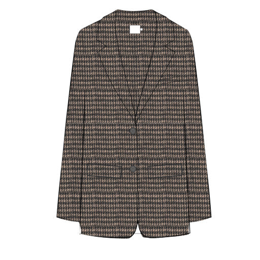 Inlet Houndstooth Blazer