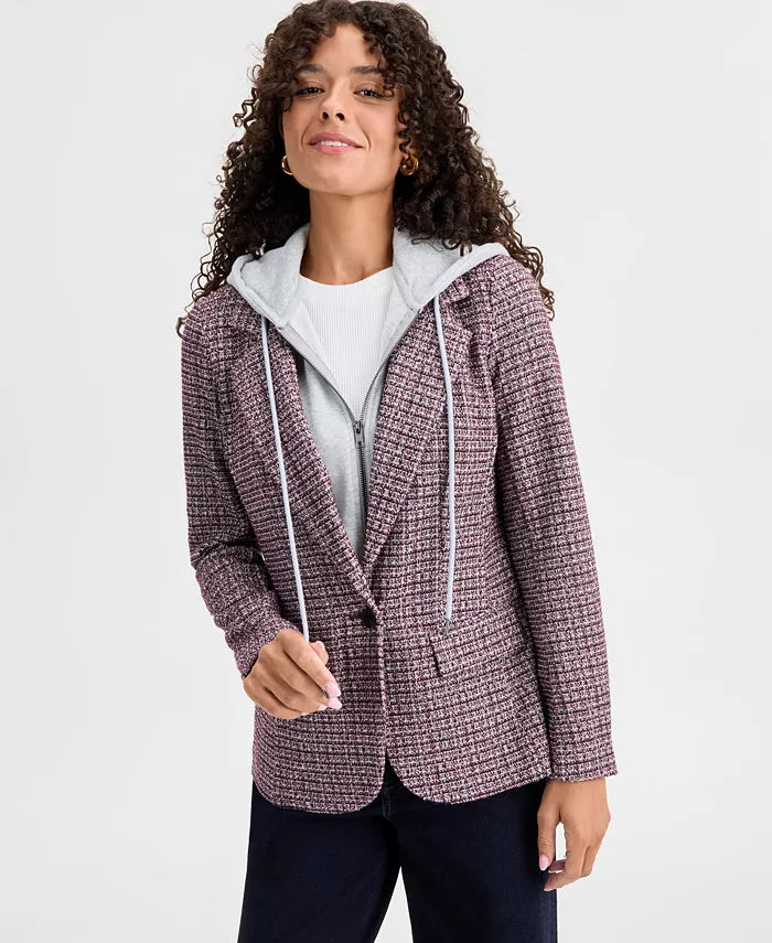 Boyfriend Blazer w/ Removeable Hood