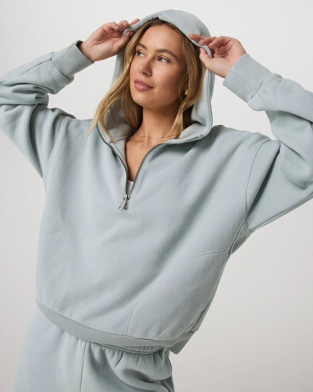 Restore Relaxed Half Zip Hoodie