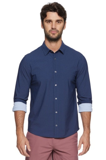 LorettoLS Dot Print Journey Shirt