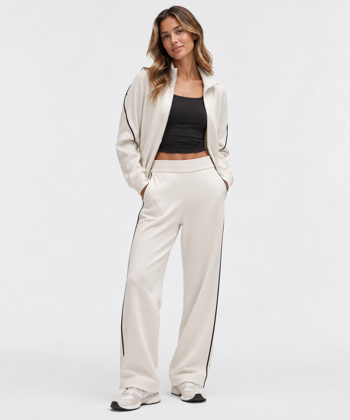 Soft Knit Mid-Rise Jogger