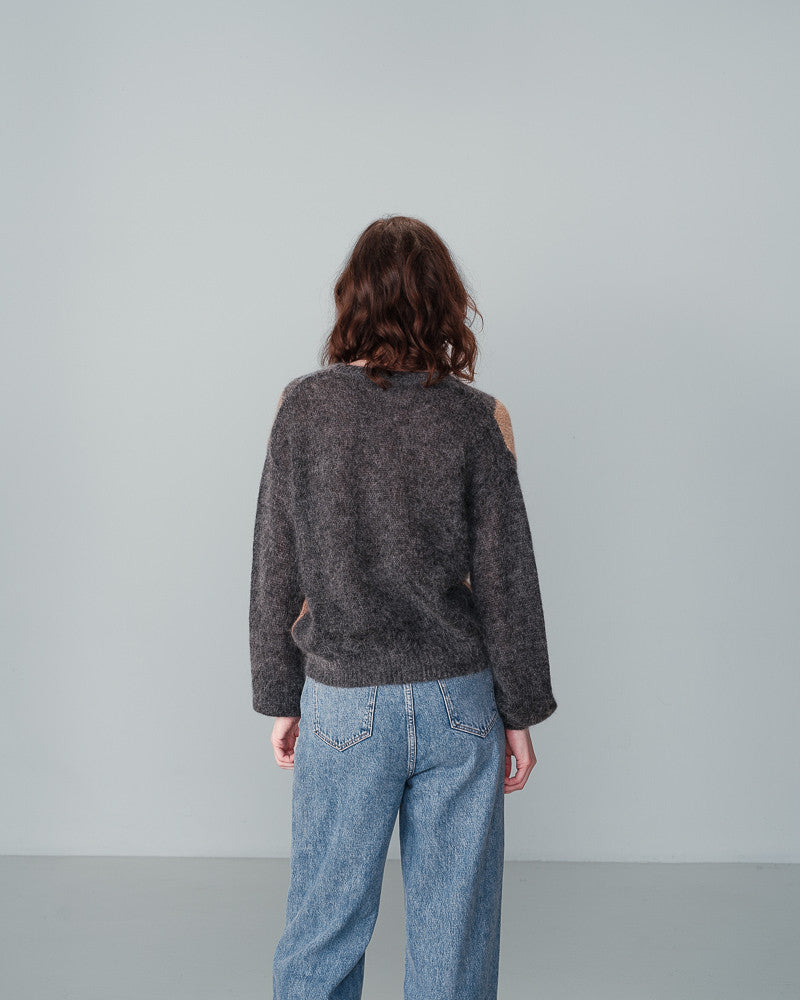 Nanse Diamond Wool Sweater