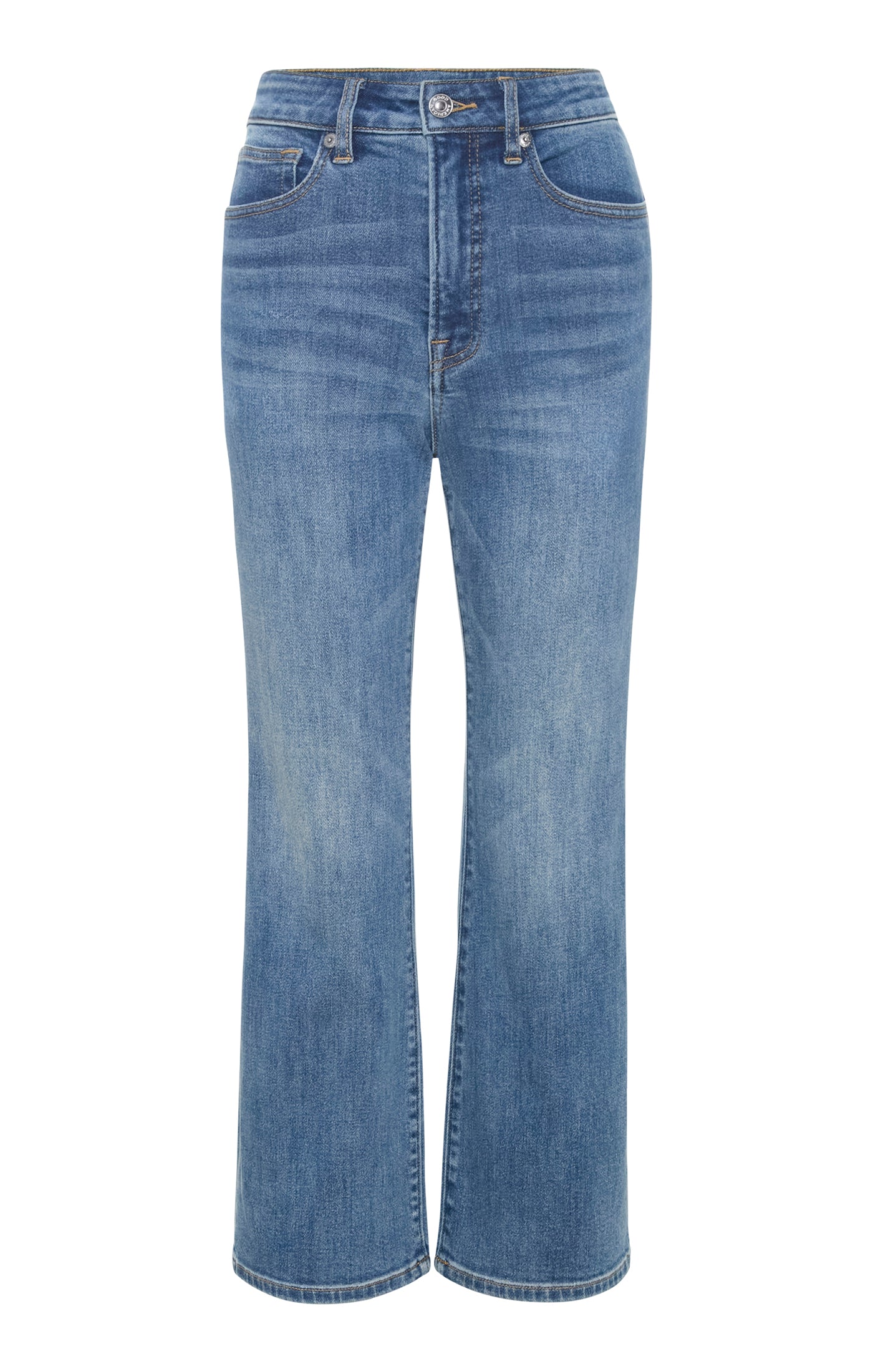 Good Legs Cropped Mini Boot Jeans