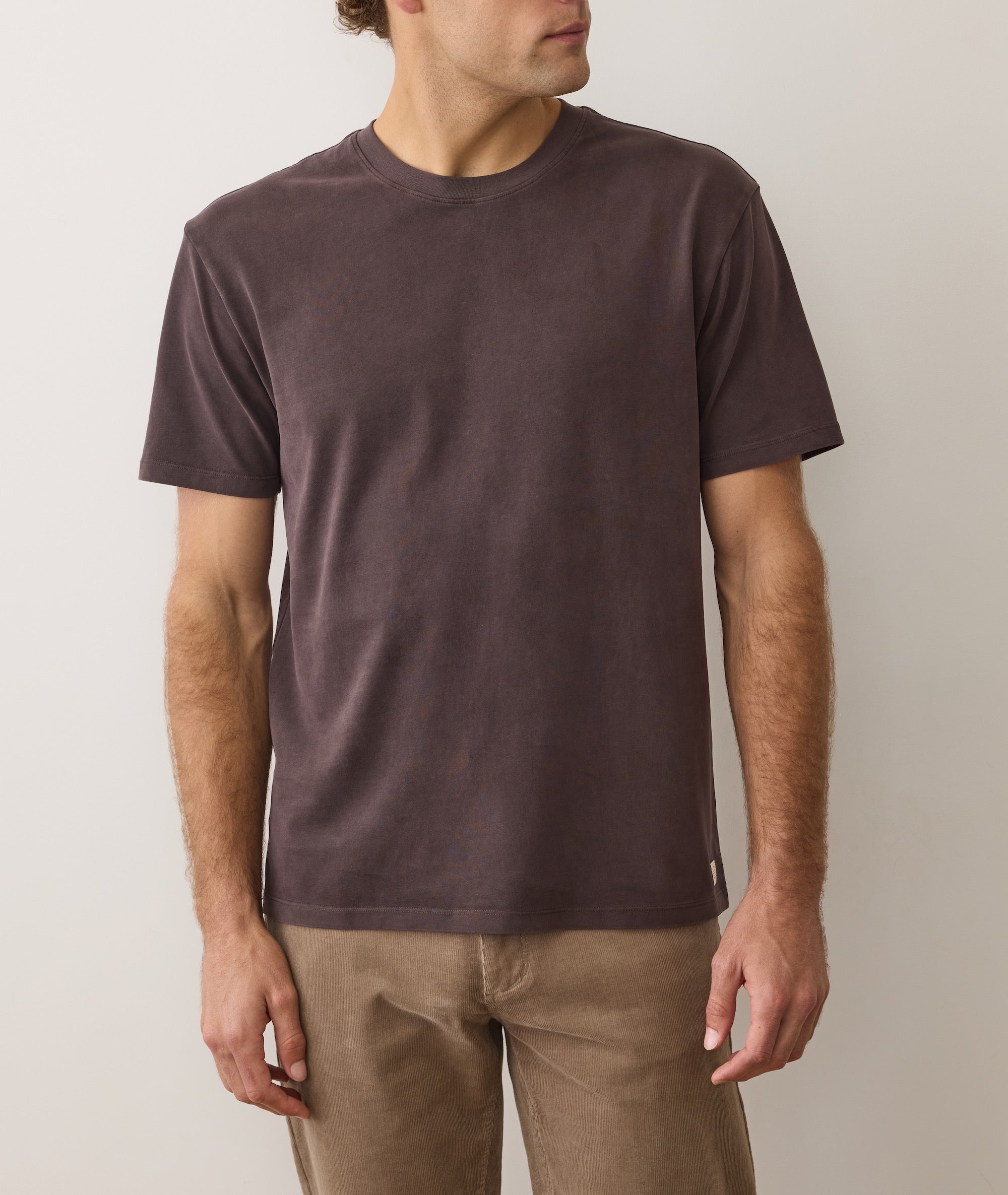 Relaxed Cloud 9 Sueded Jersey Tee