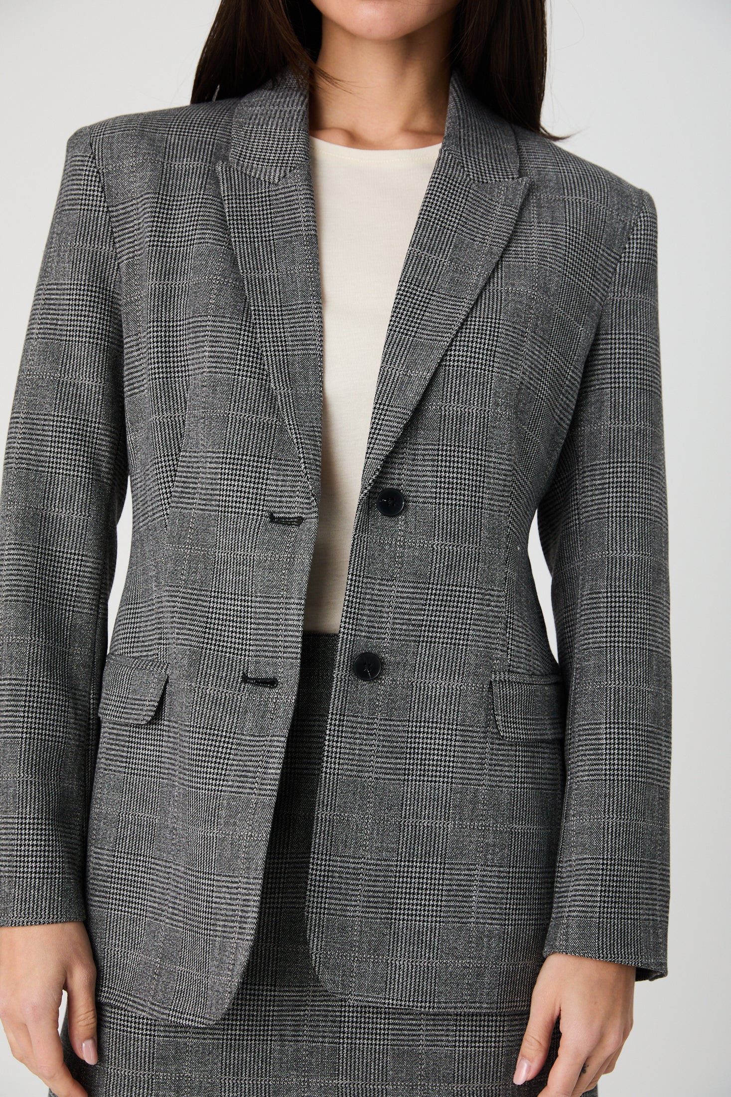 Owen Plaid Suiting Blazer