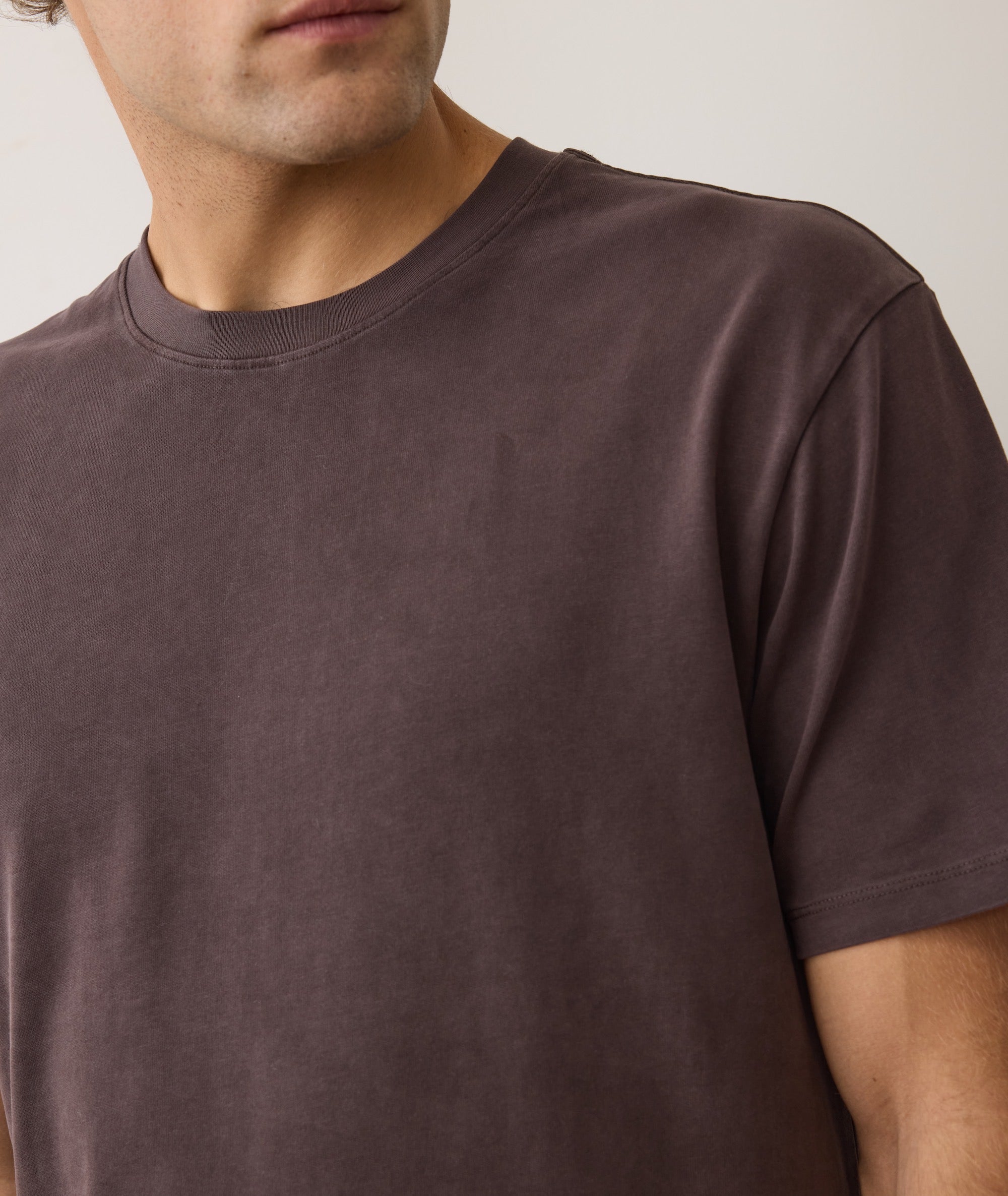 Relaxed Cloud 9 Sueded Jersey Tee