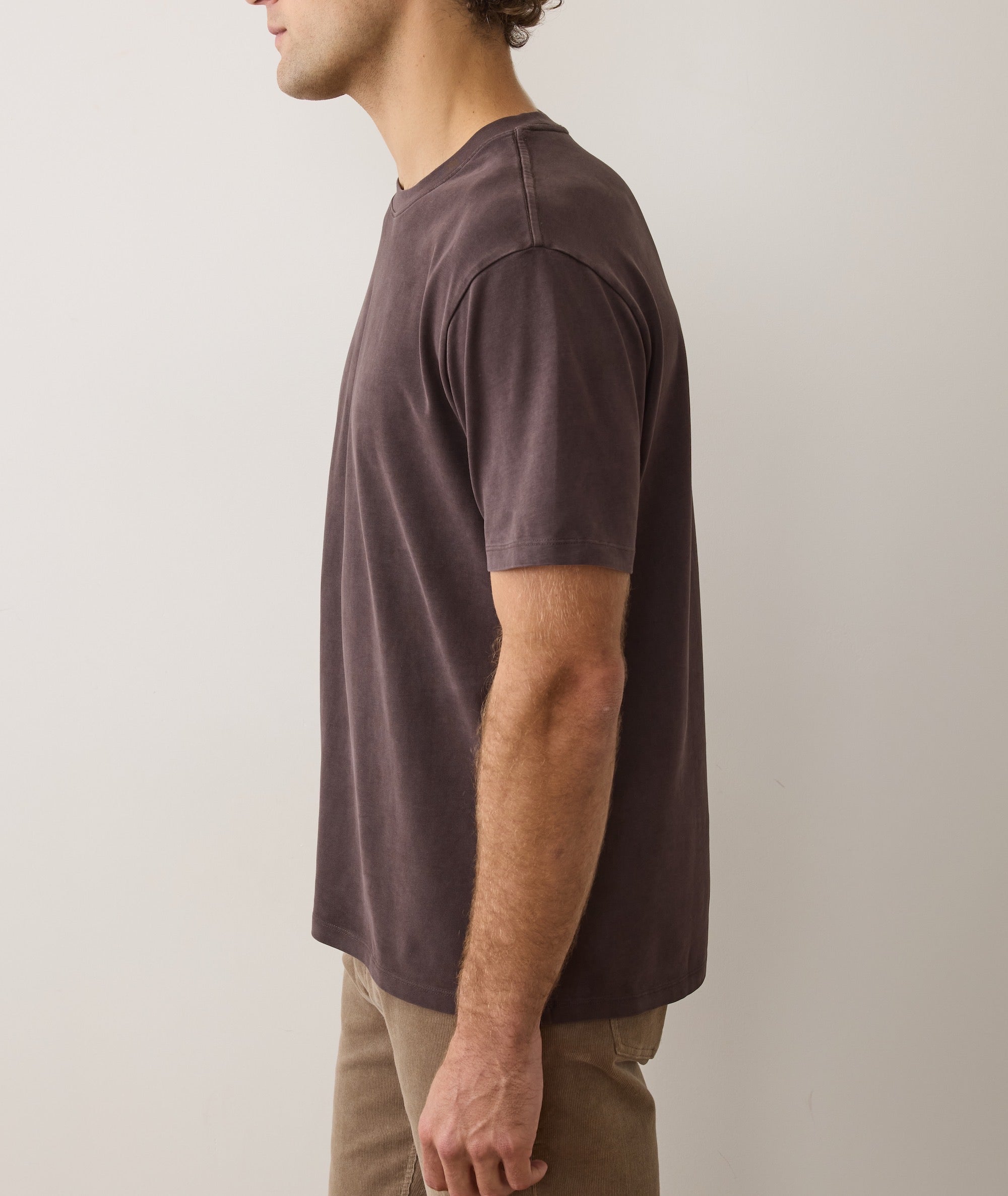 Relaxed Cloud 9 Sueded Jersey Tee