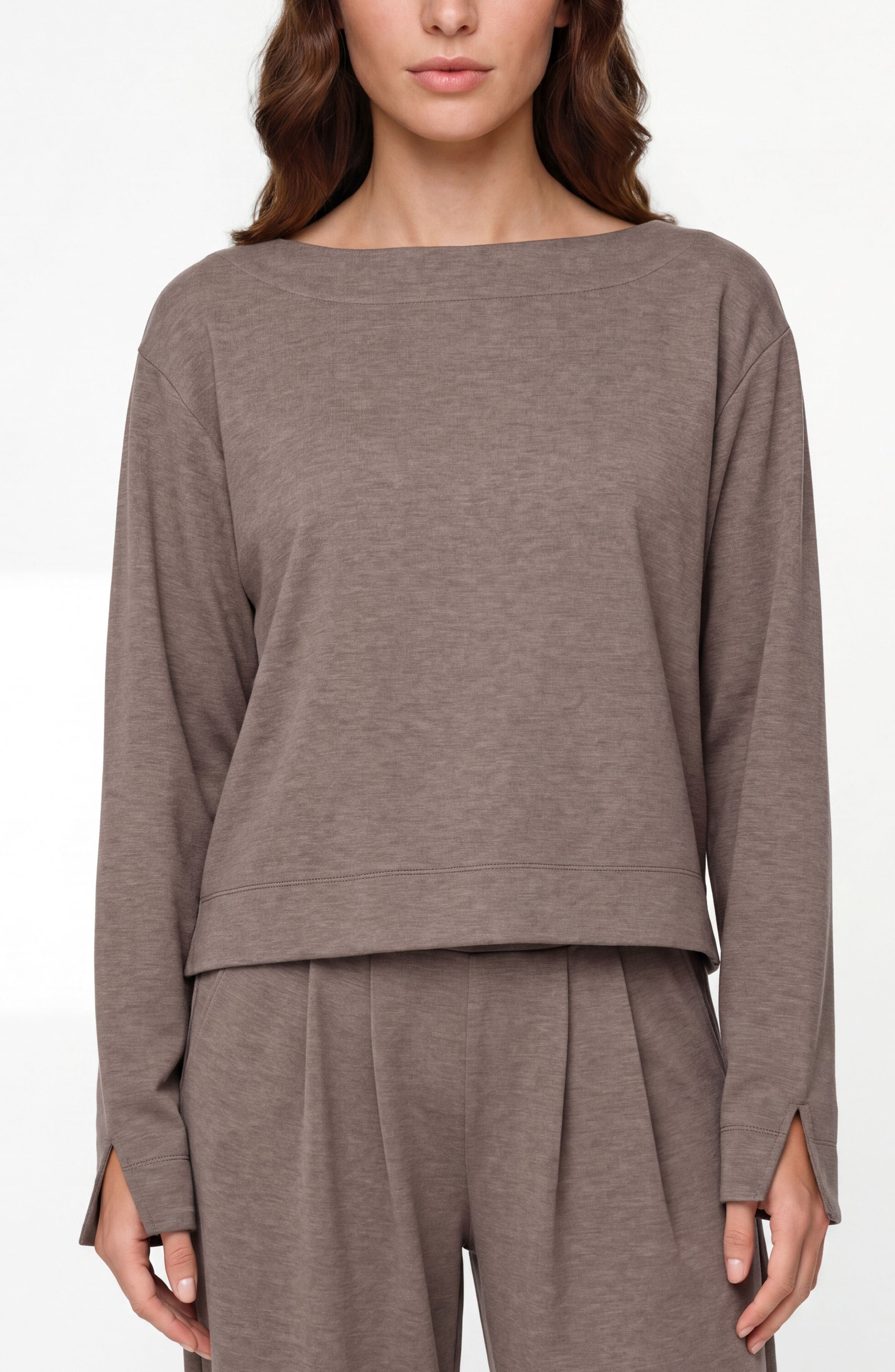 LS Boat Neck Top