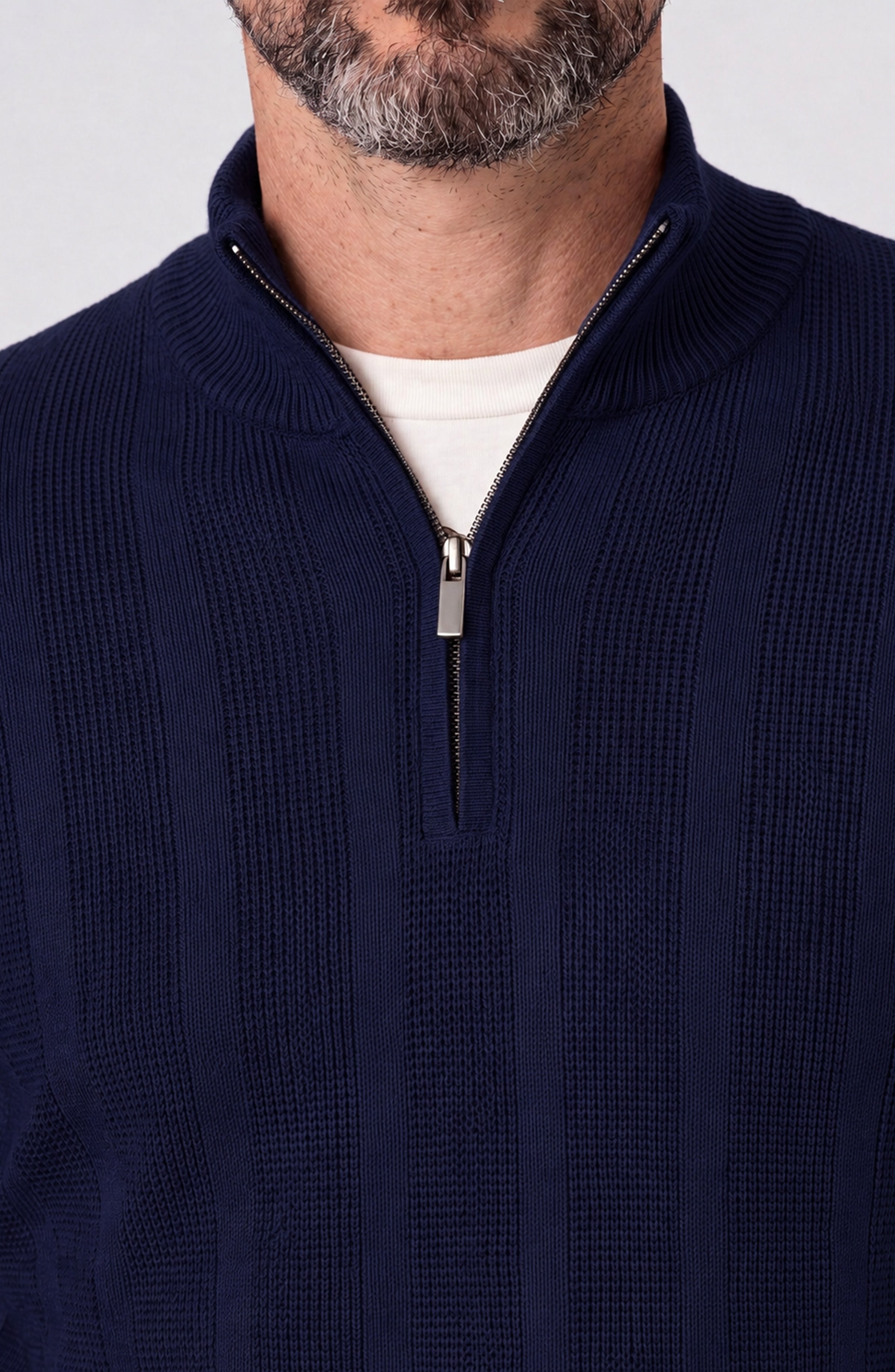 Men's L/S 1/4 Zip Sweater