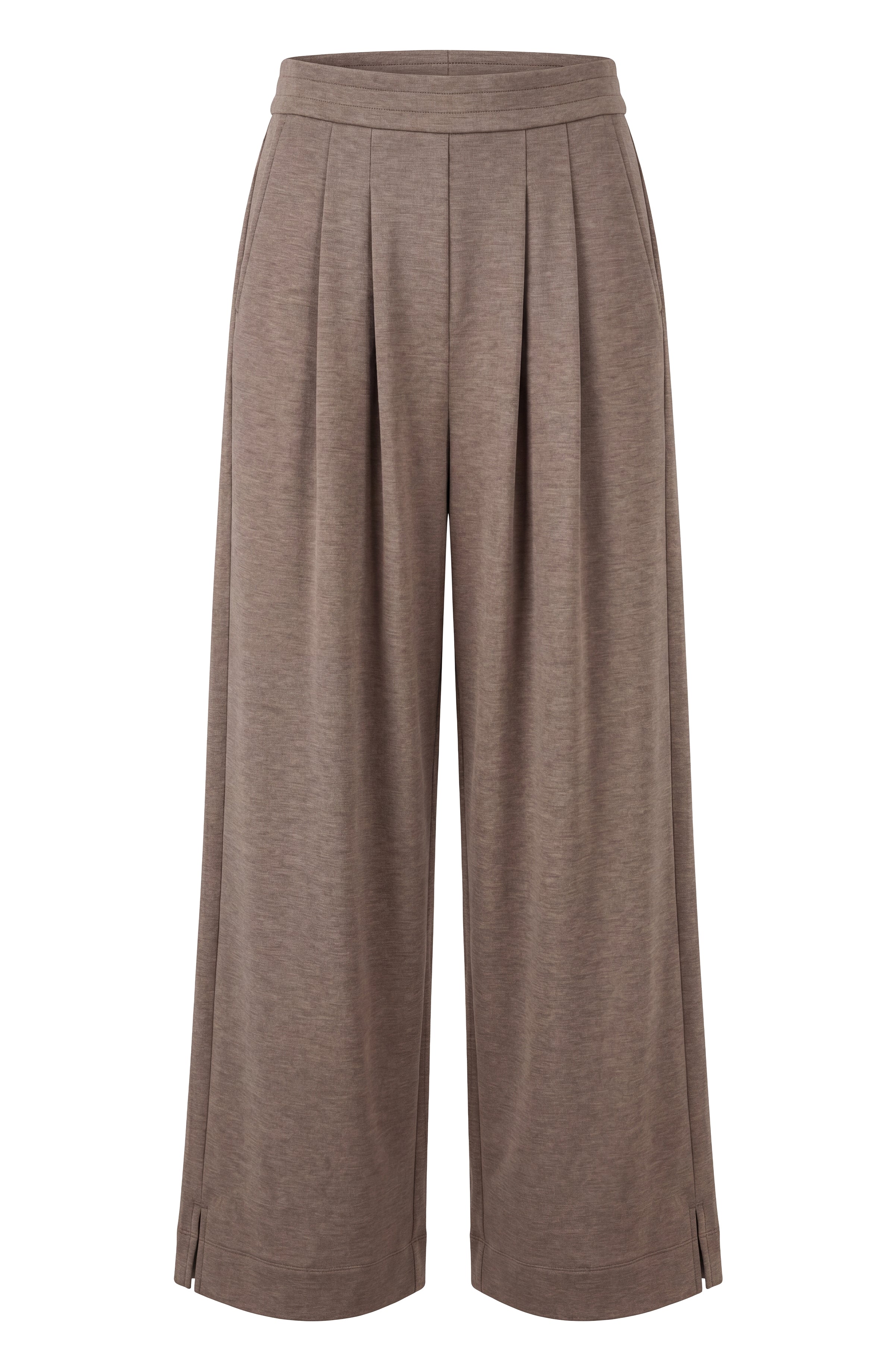 Pull On Pleated Wide Leg 30" Ins