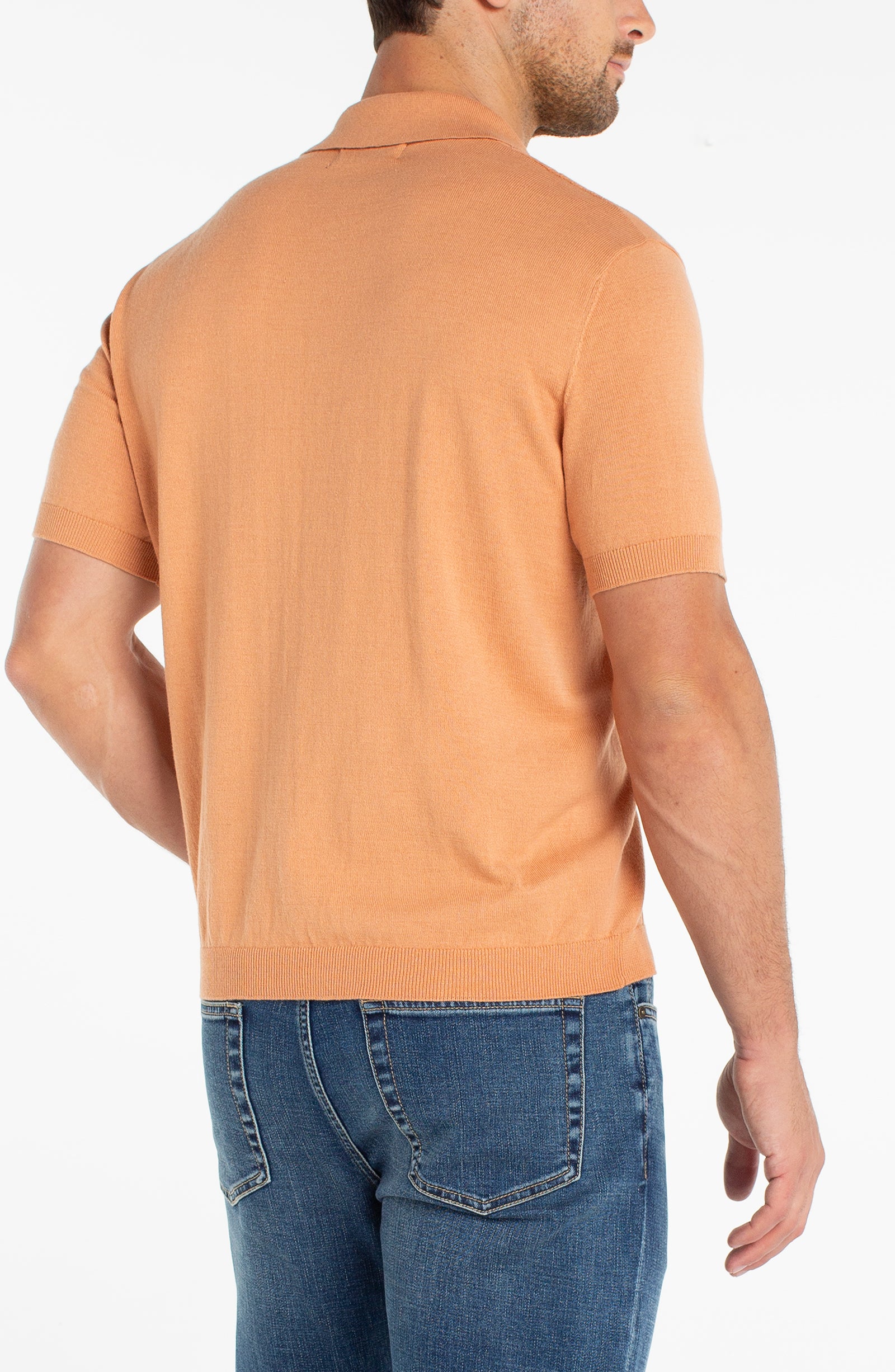 Men's S/S Sweater Knit Polo
