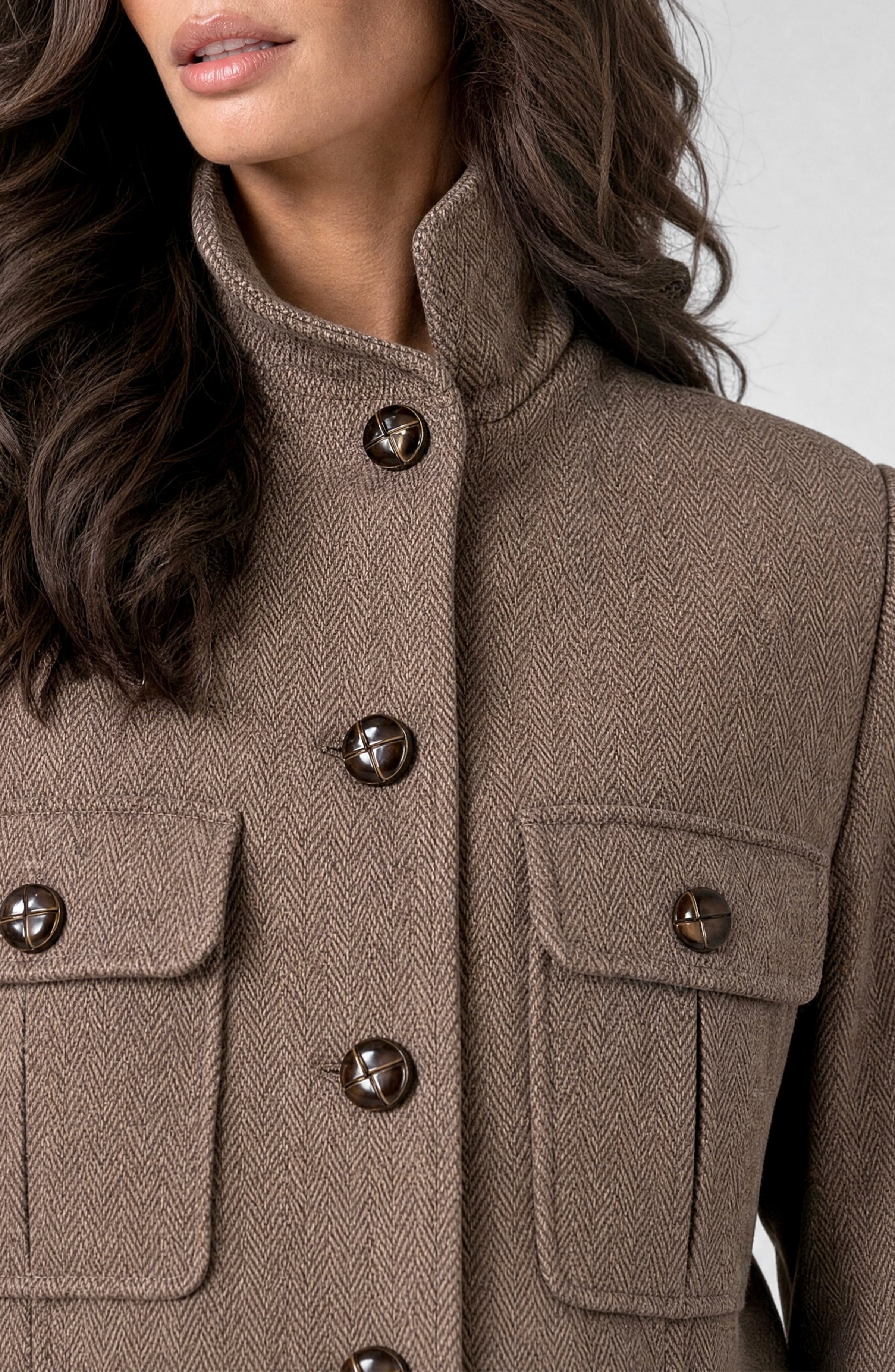Funnel Neck Field Jacket