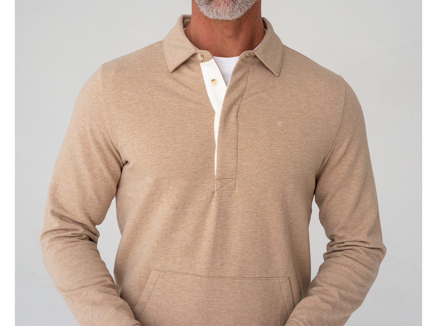 Collared Sweatshirt