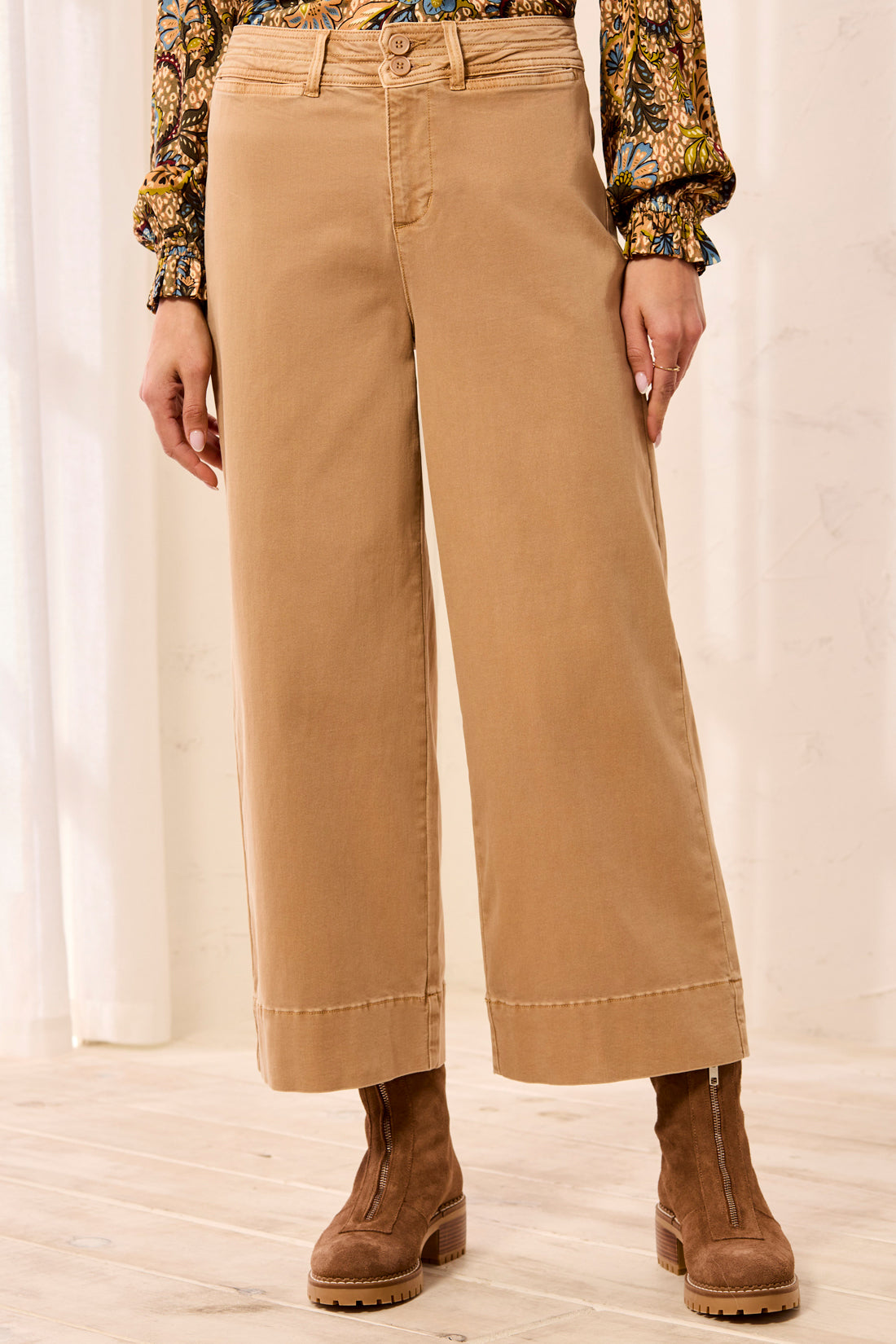 Comfort Stretch High Rise Palazzo Pants