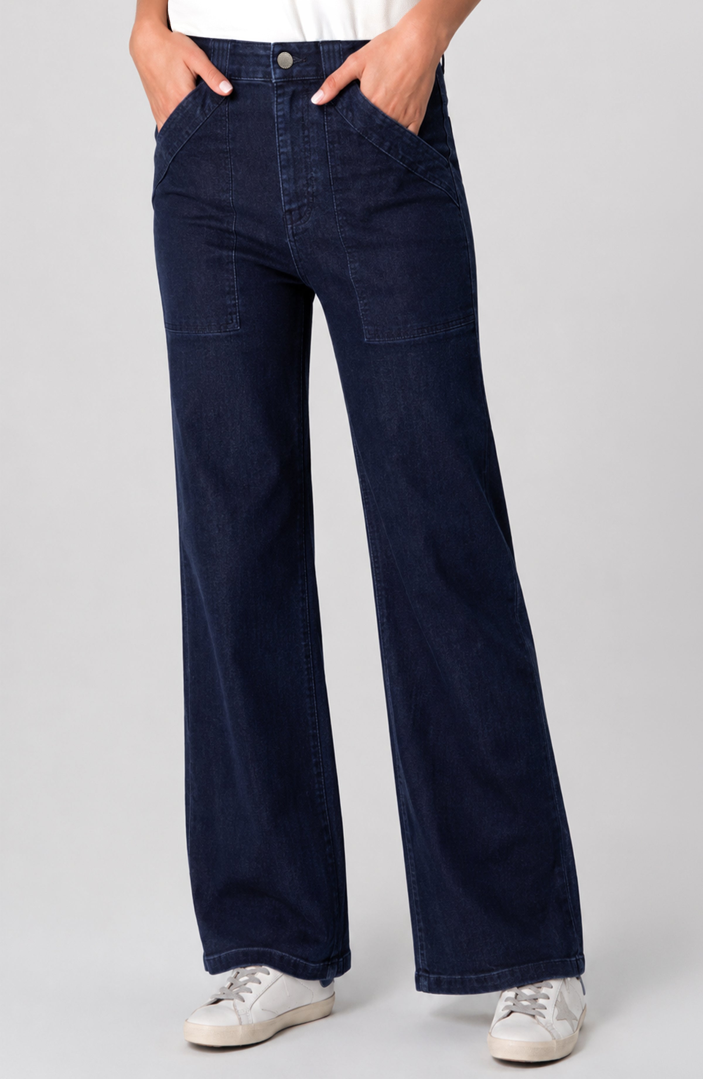 Stride HR Side Leg w/ Trapunto Patch Pocket 32"