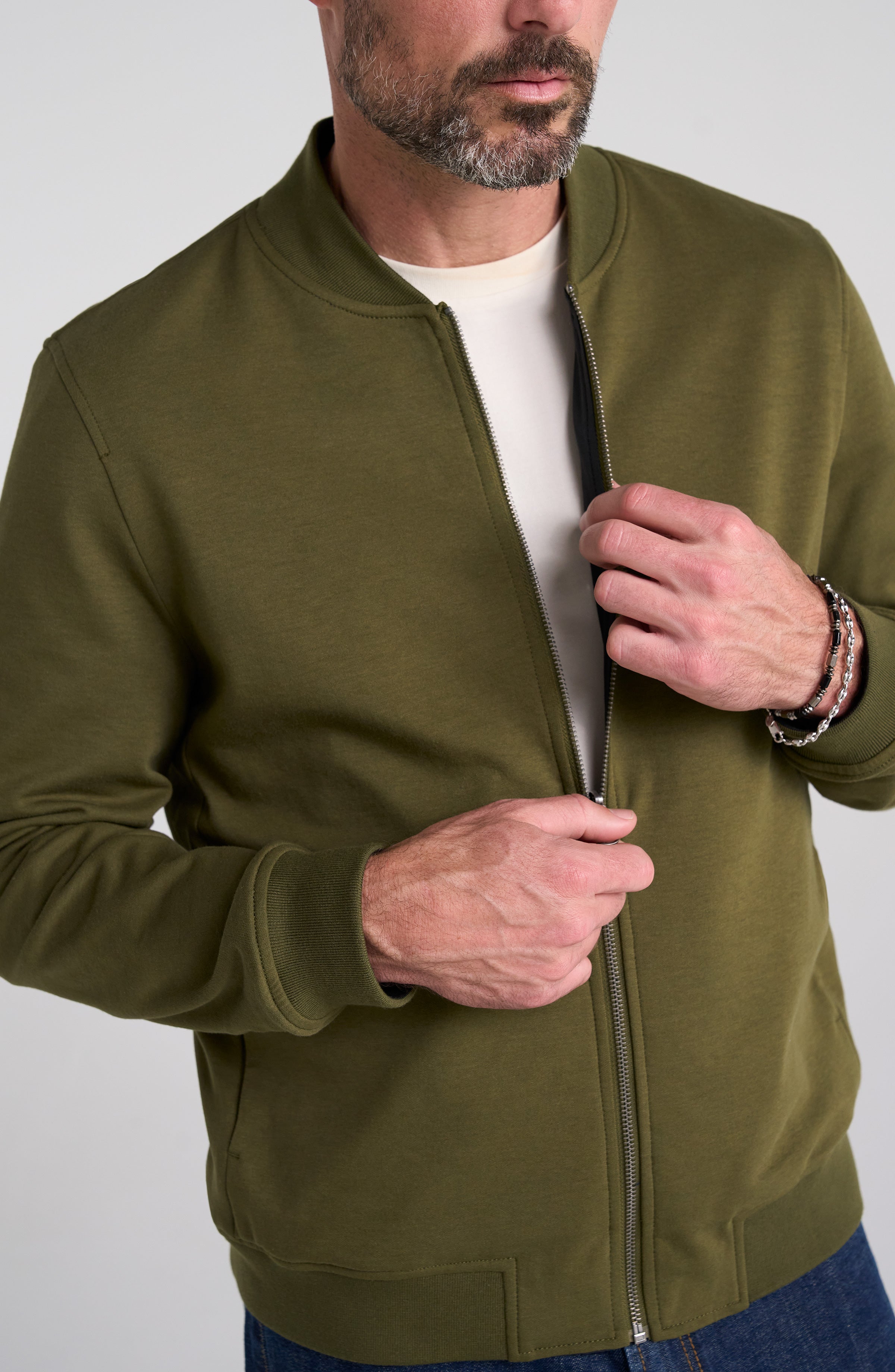 Men's Reversible Bomber Jacket