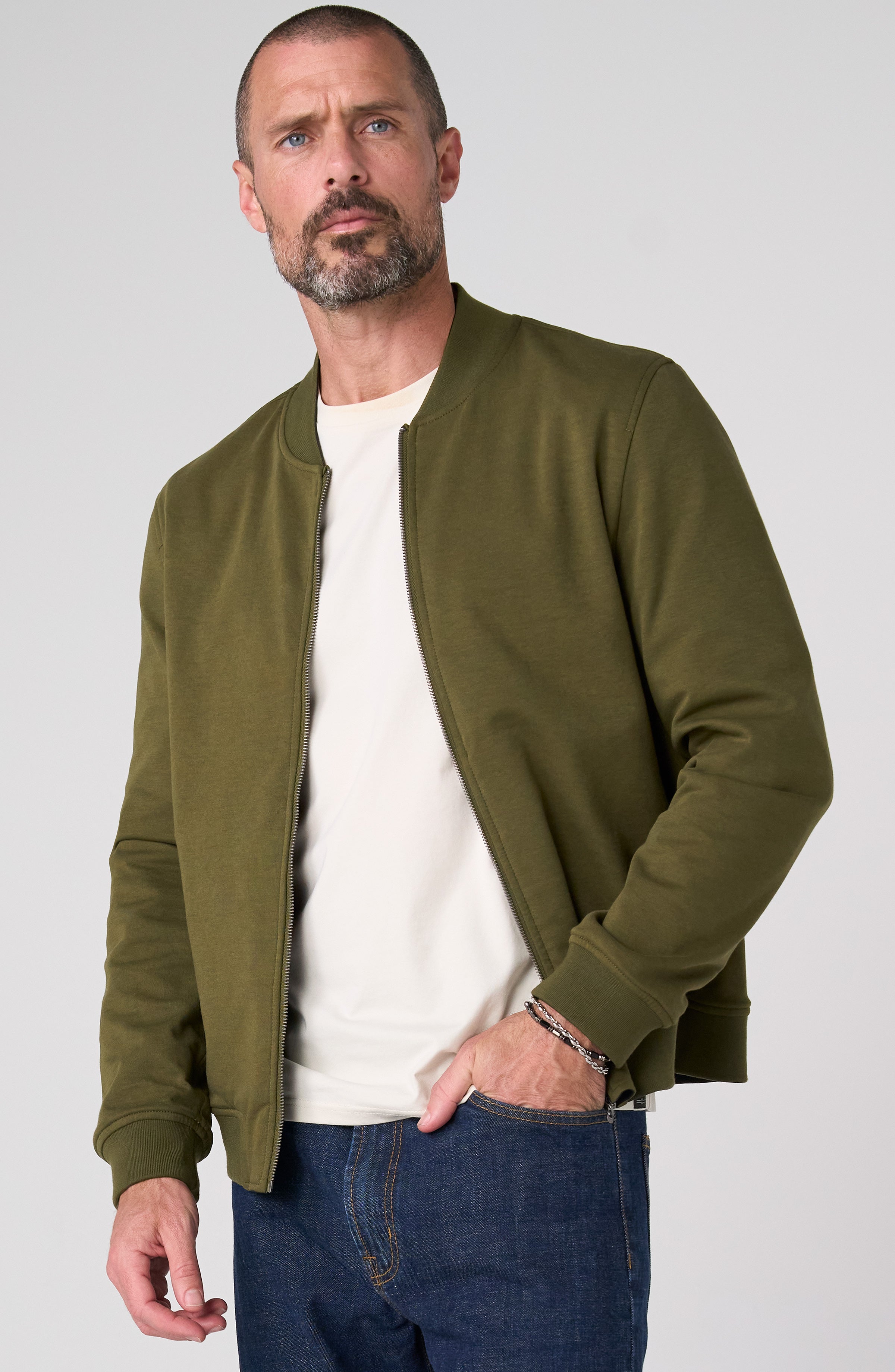 Men's Reversible Bomber Jacket