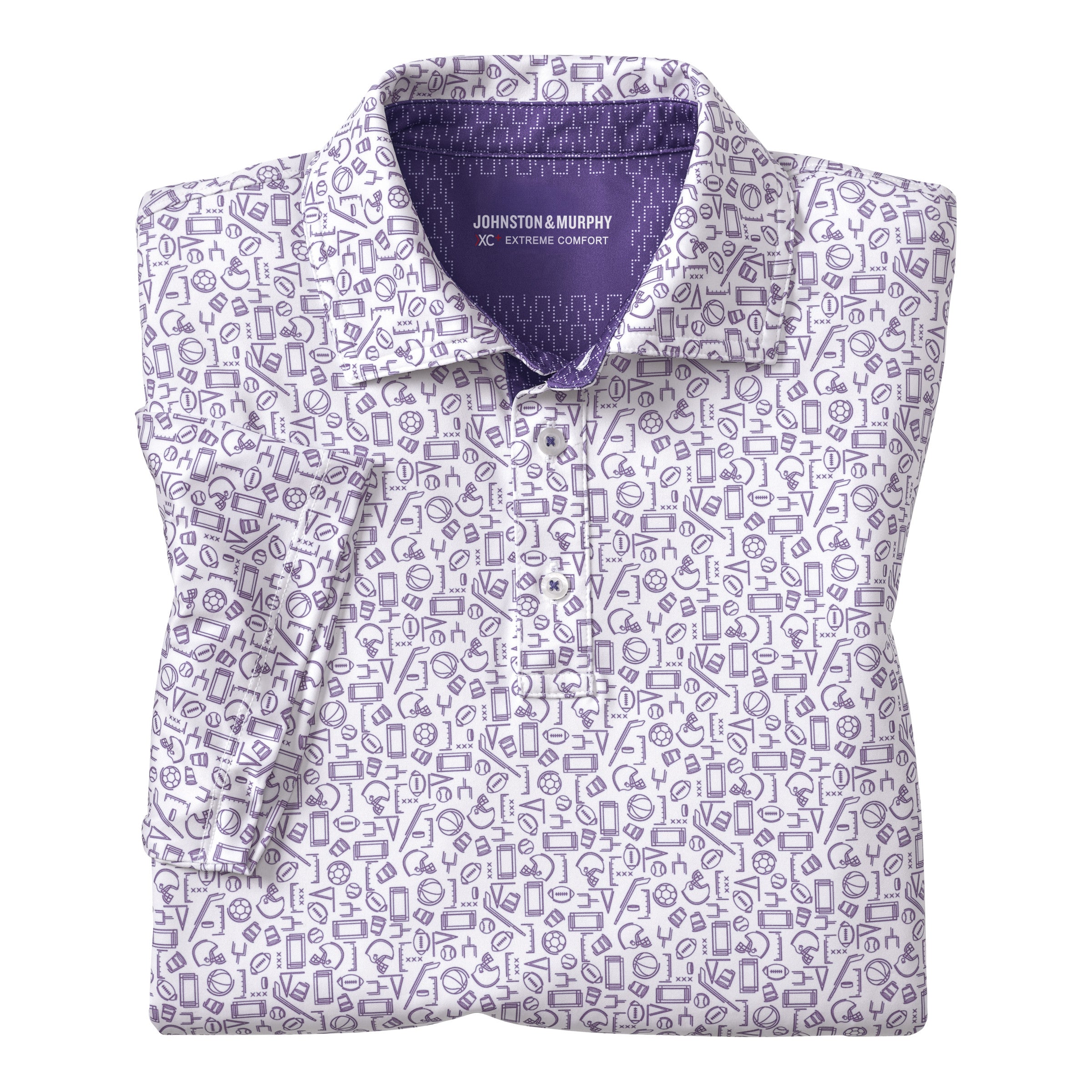 Game Day Multi Sport Print Polo