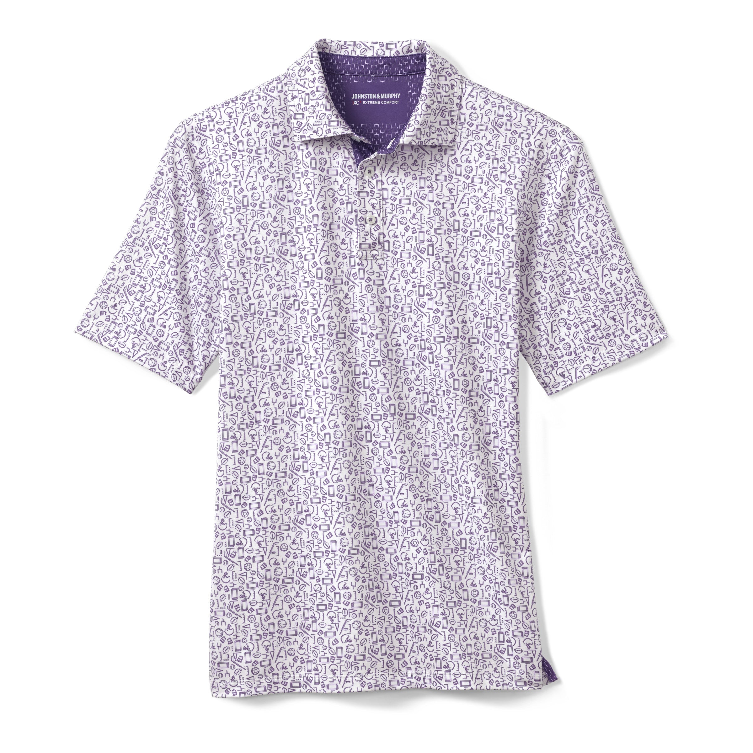 Game Day Multi Sport Print Polo