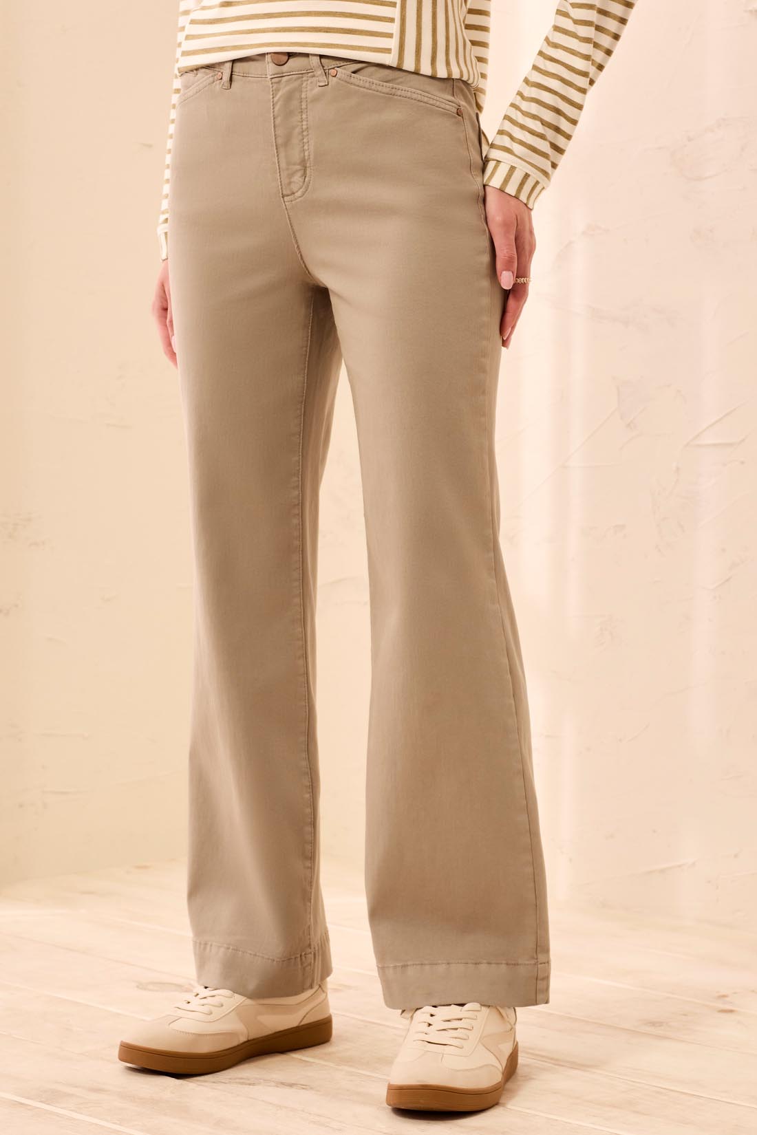 Fly Front 5-Pocket Pant
