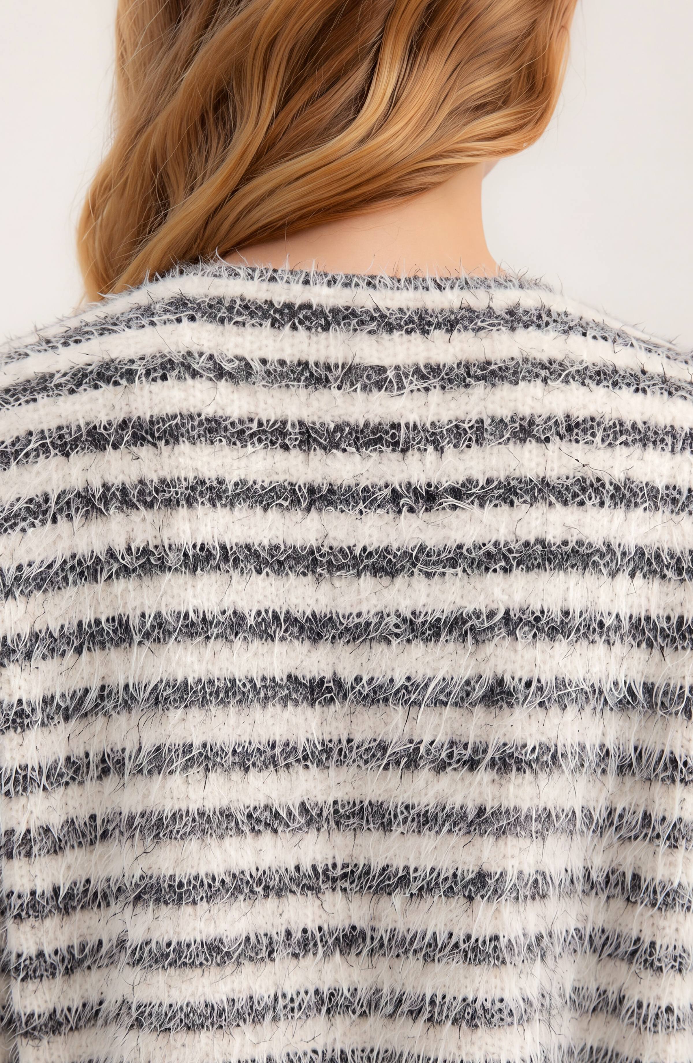 LS Boatneck Knit Top