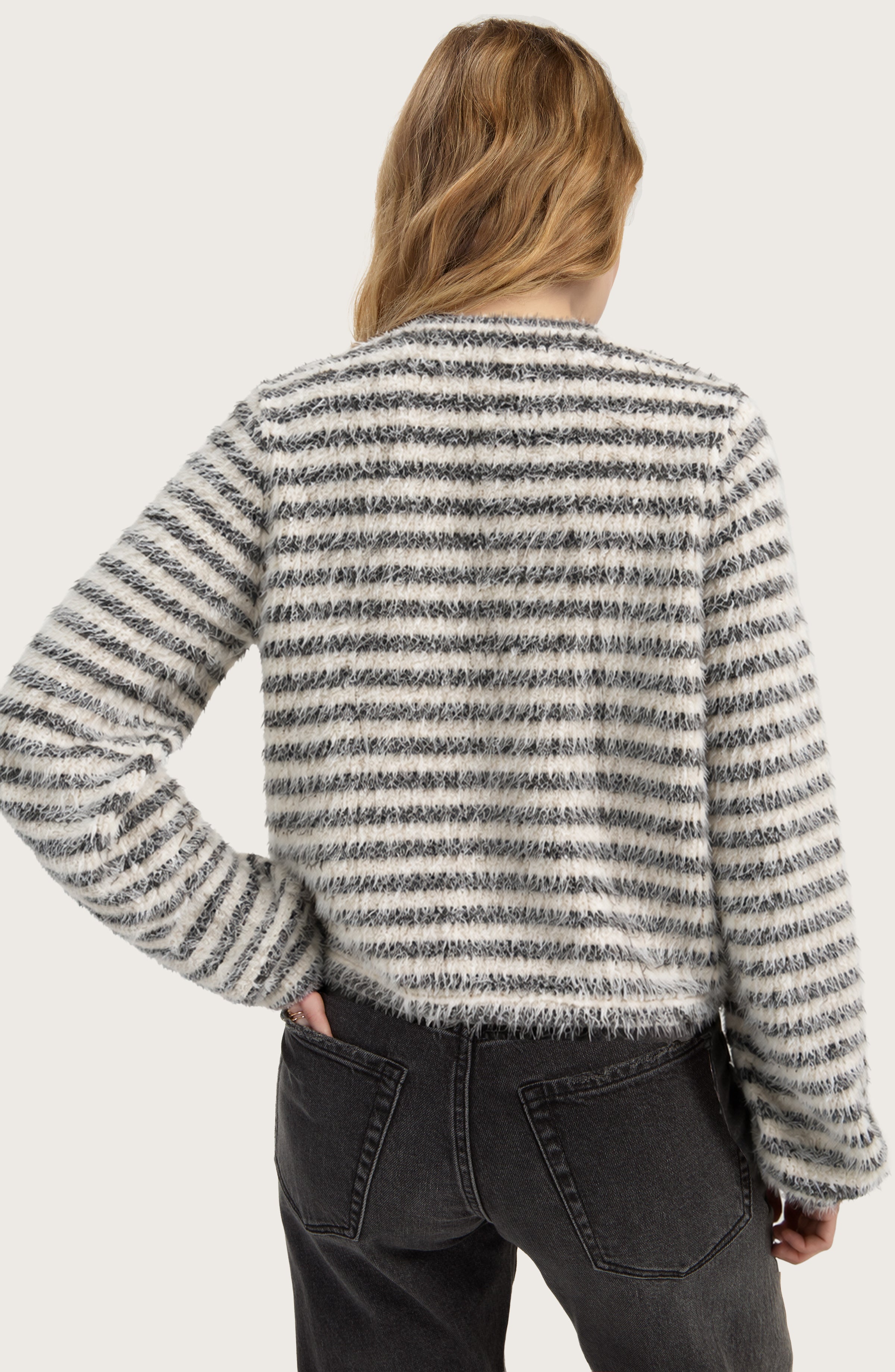 LS Boatneck Knit Top