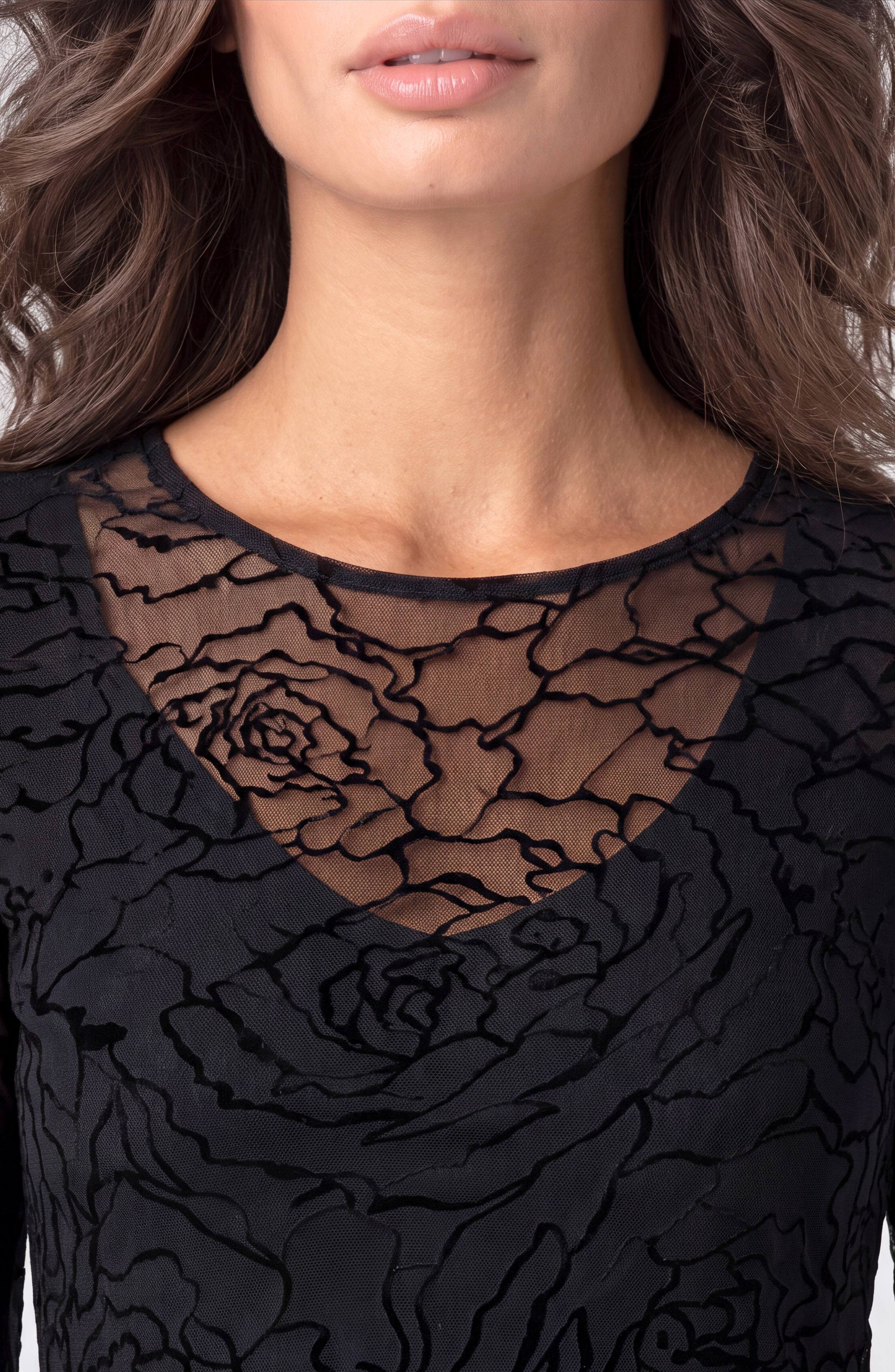 LS Layered Knit Top w/ Detail