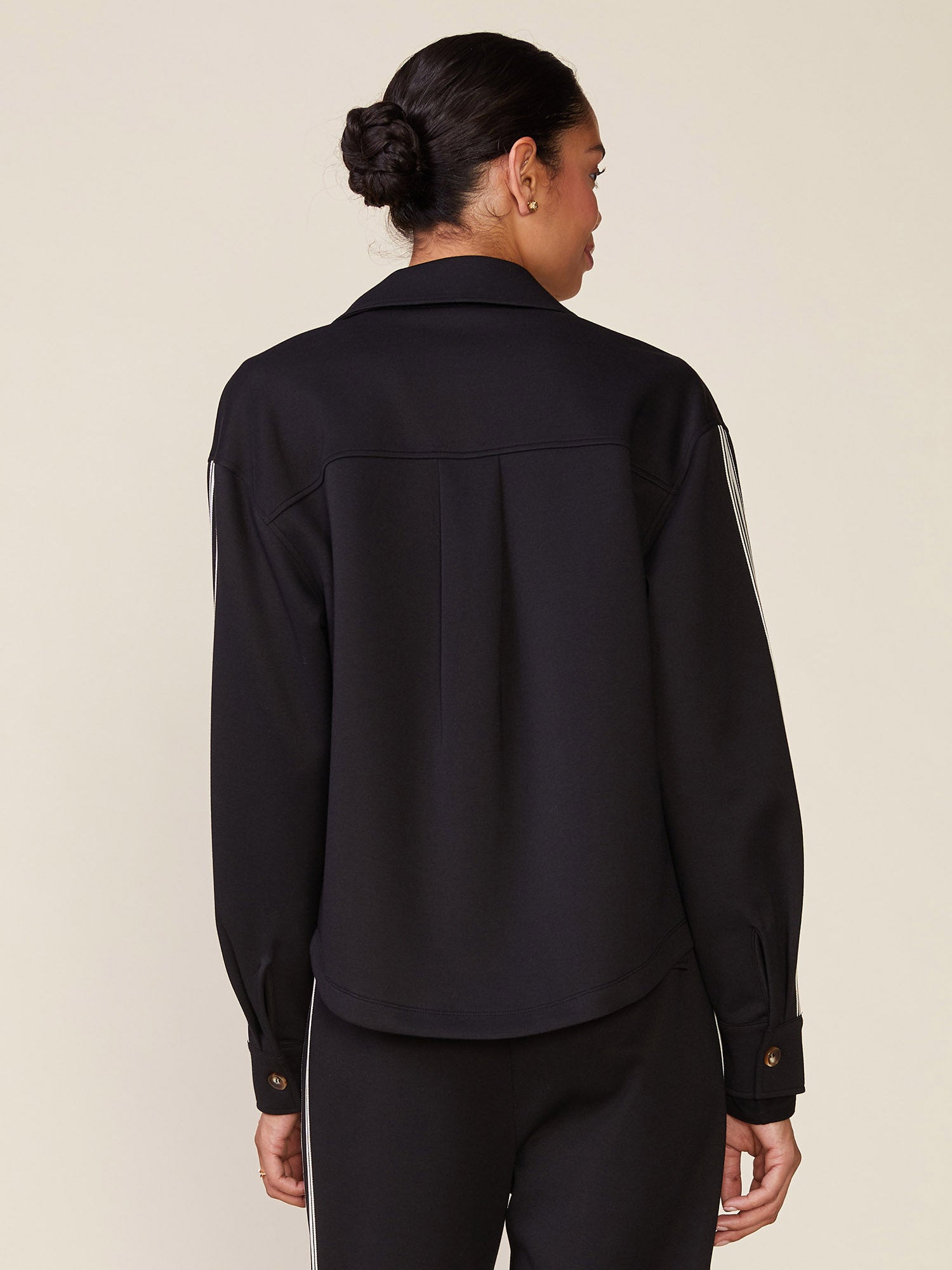 Fine Rib Scuba Shacket