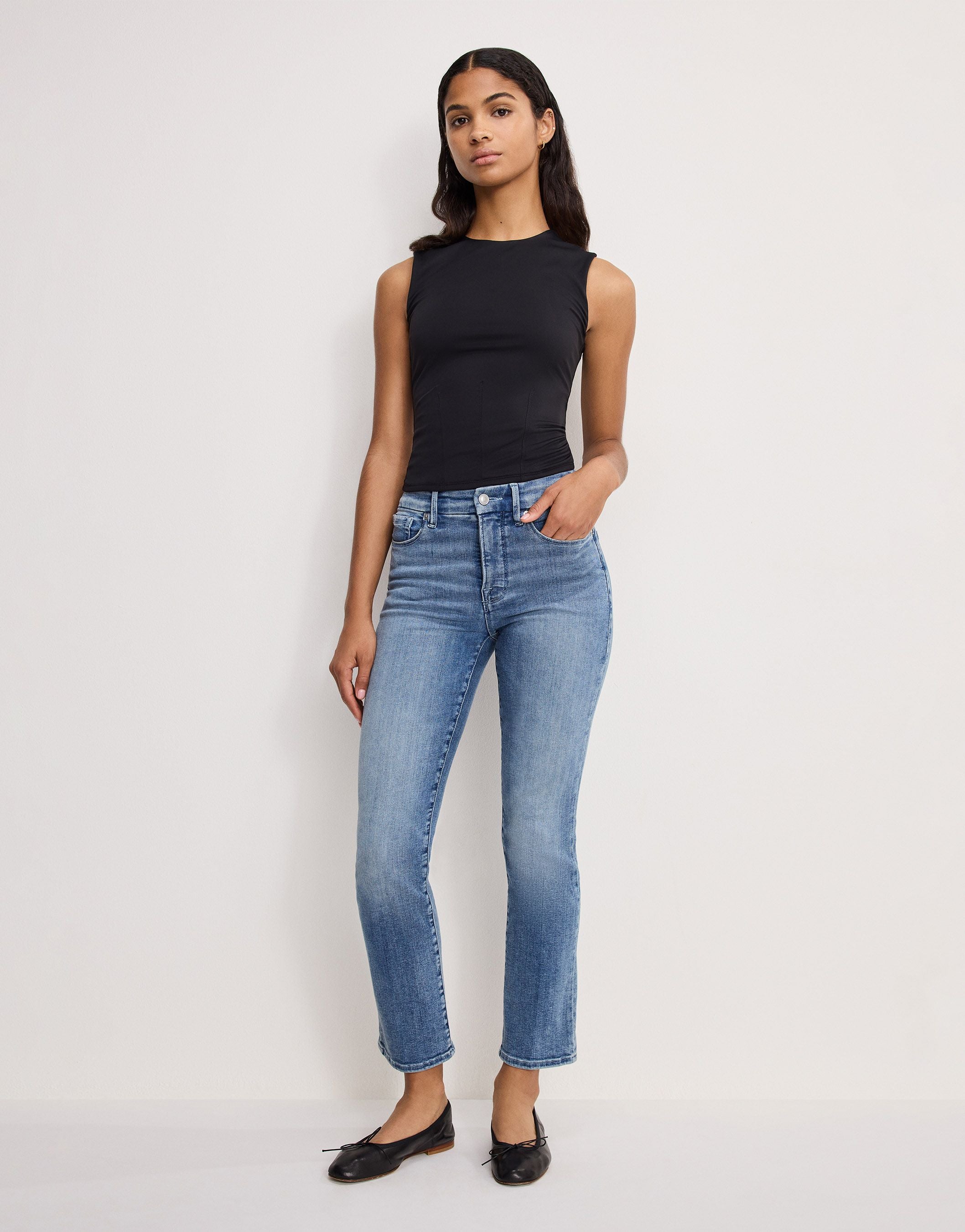 Good Legs Straight Jeans
