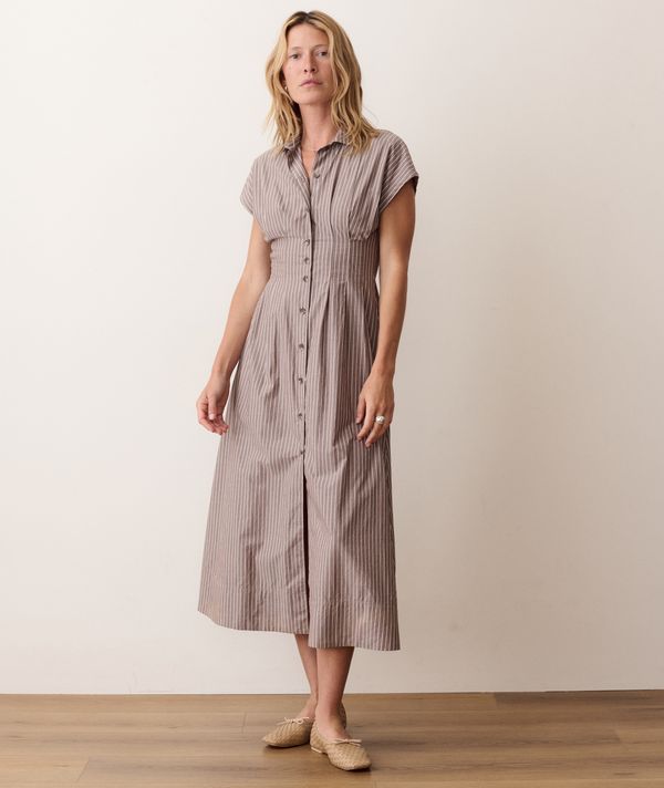 Arden Midi Shirt Dress