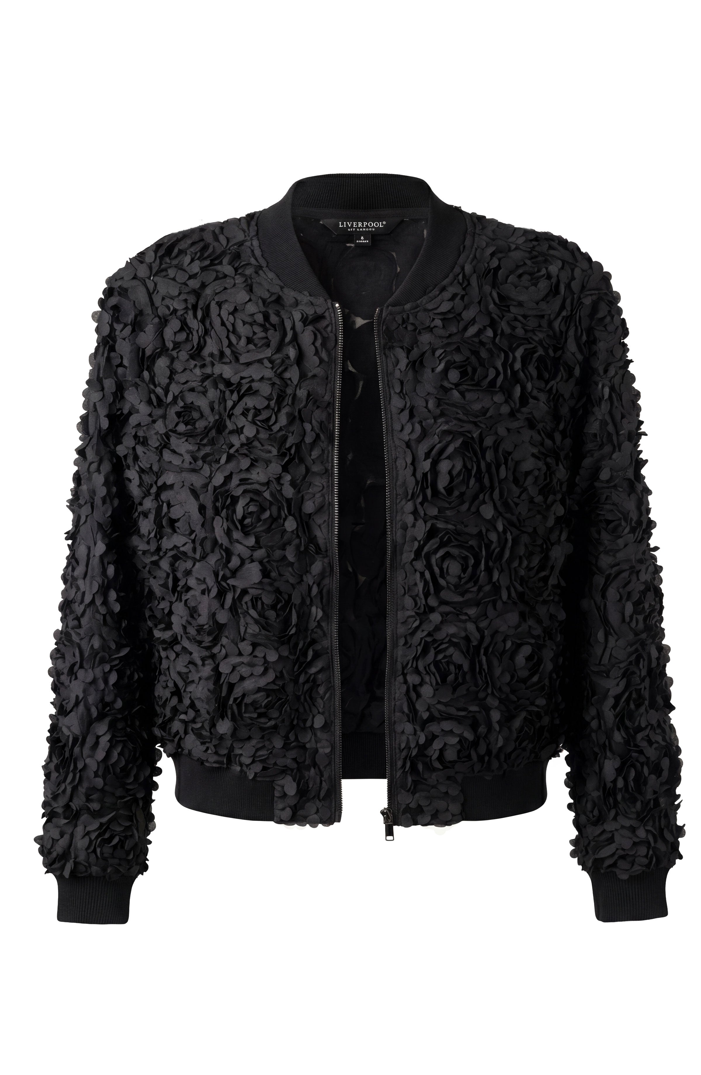 LS Full Zip Woven Bomber Jacket