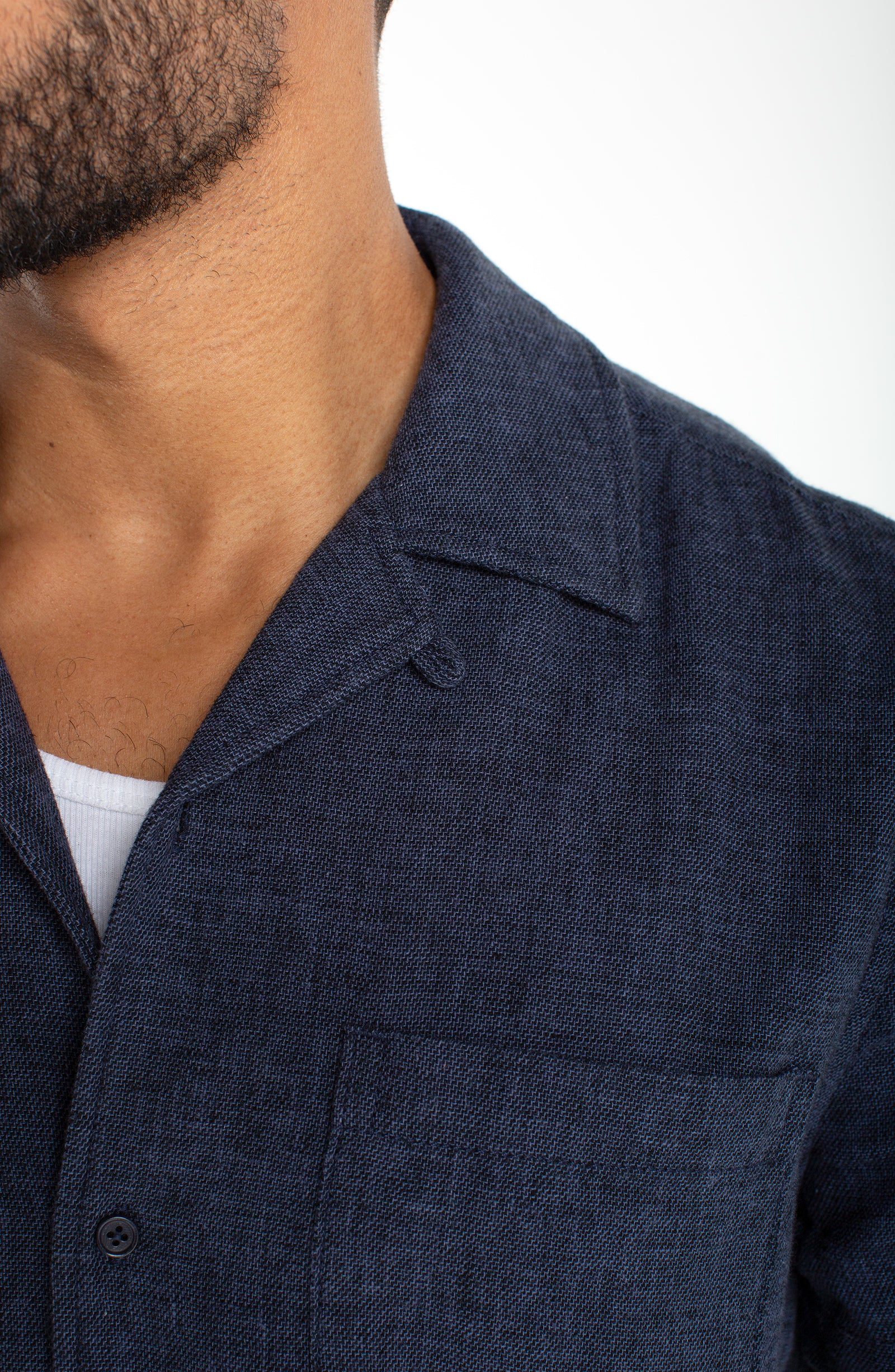 Men's s/s Button up Camp Shirt