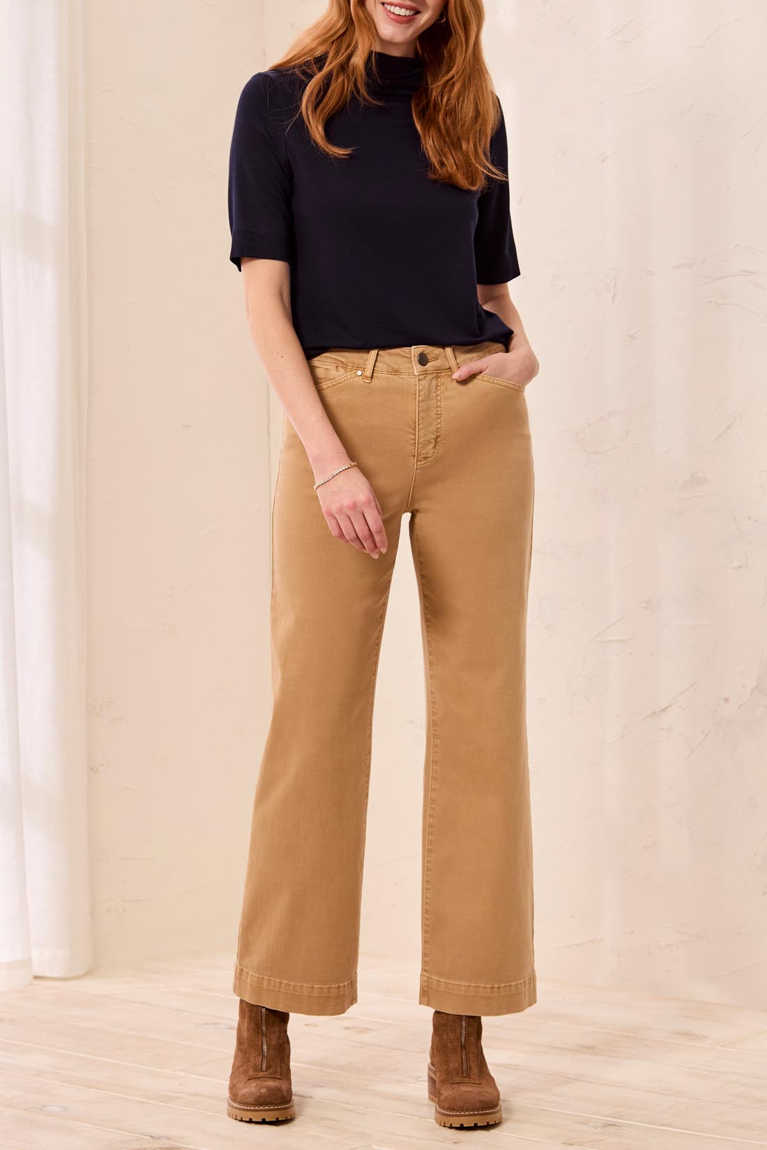 Fly Front 5-Pocket Pant