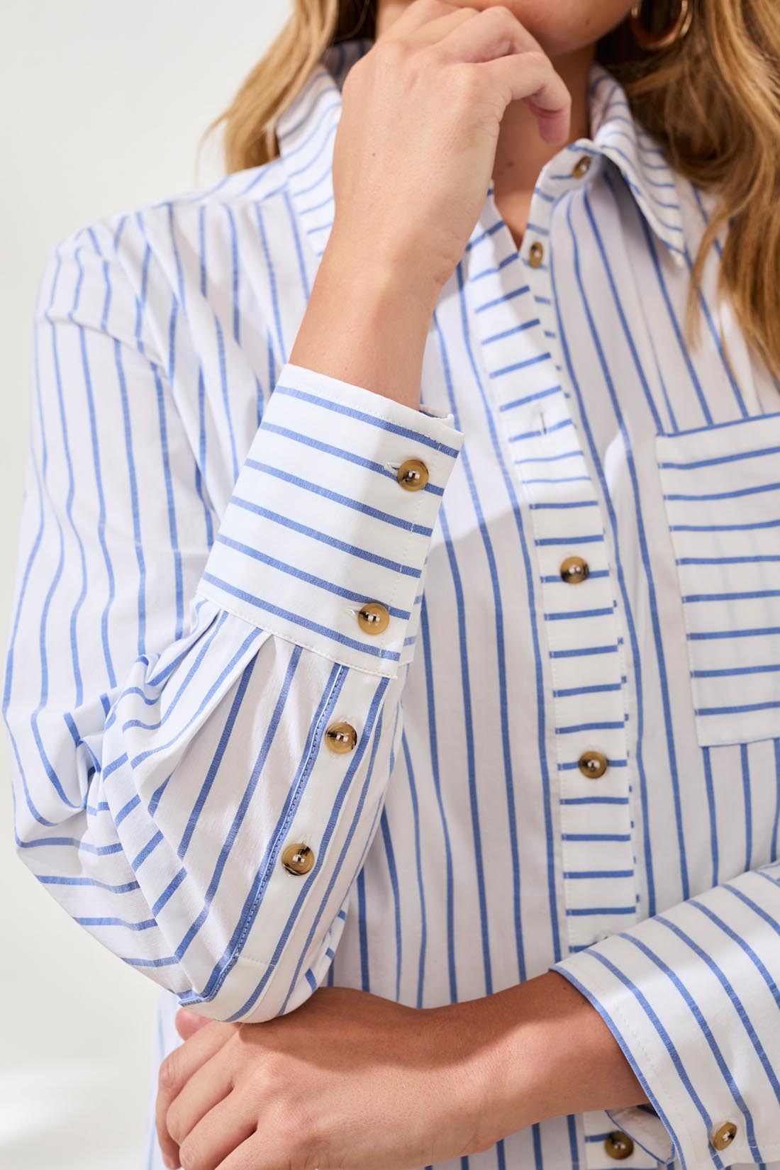 LS Button Front Shirt