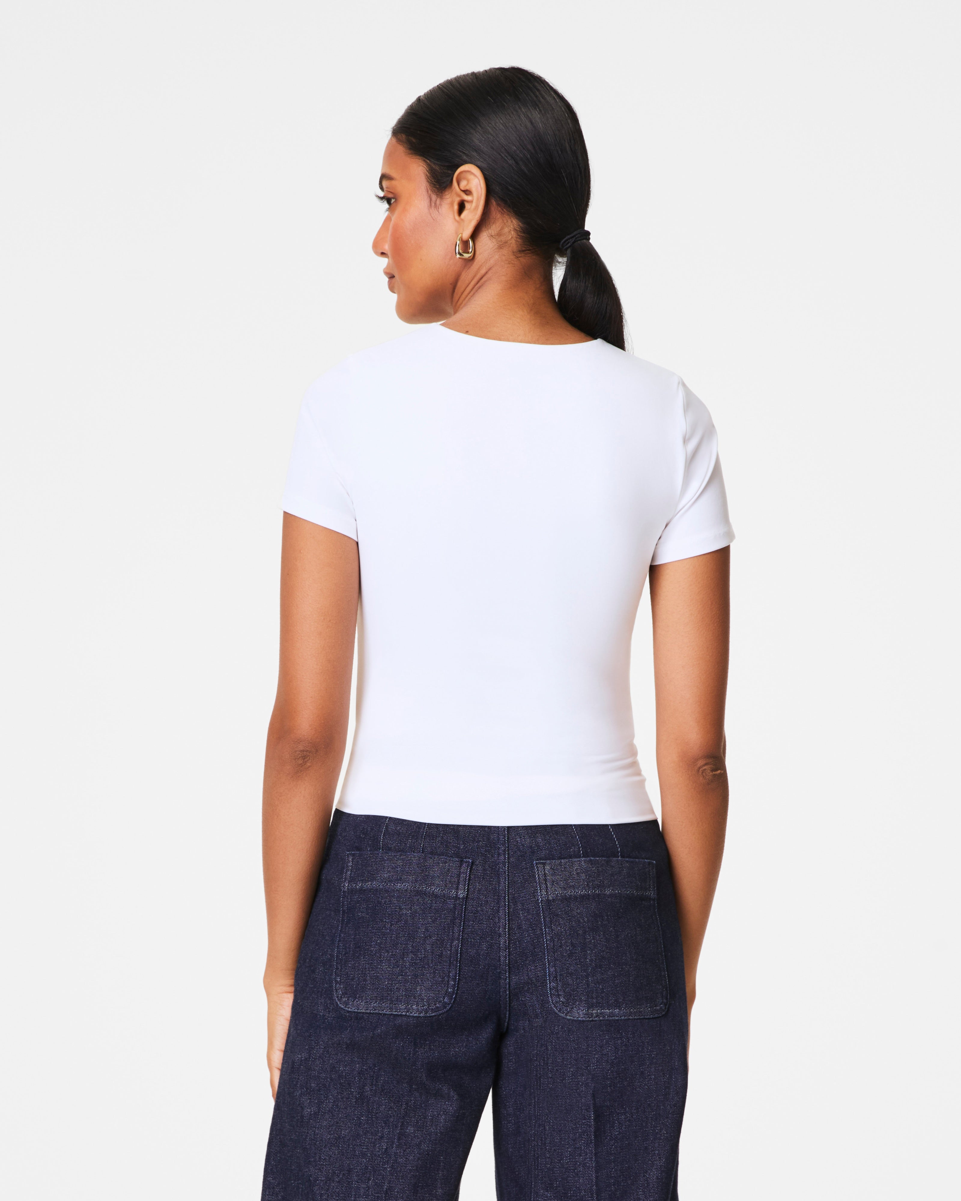 Spanxsmooth™ Jersey Crewneck Tee