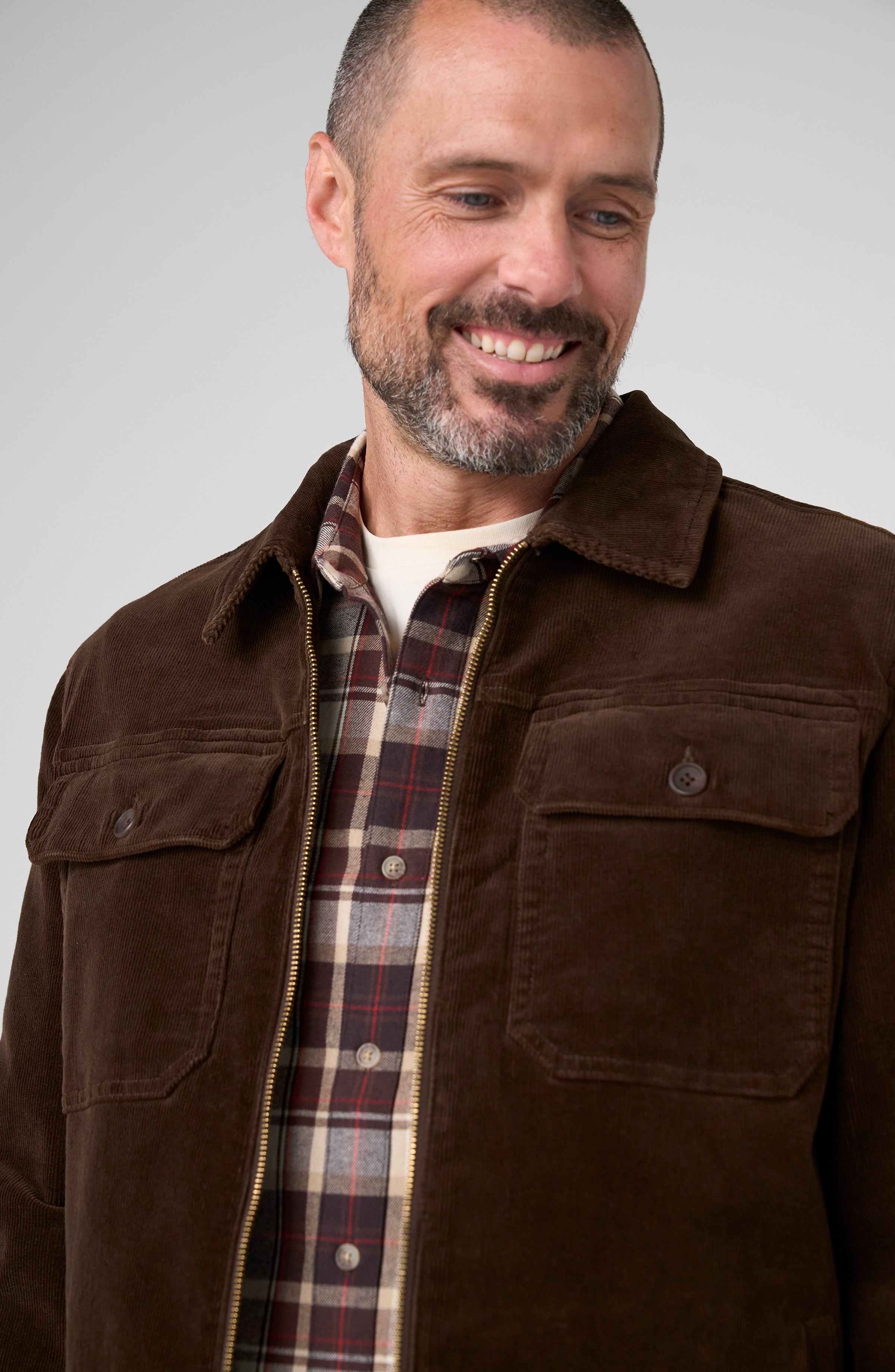 Men's 2 Way Zip Jacket