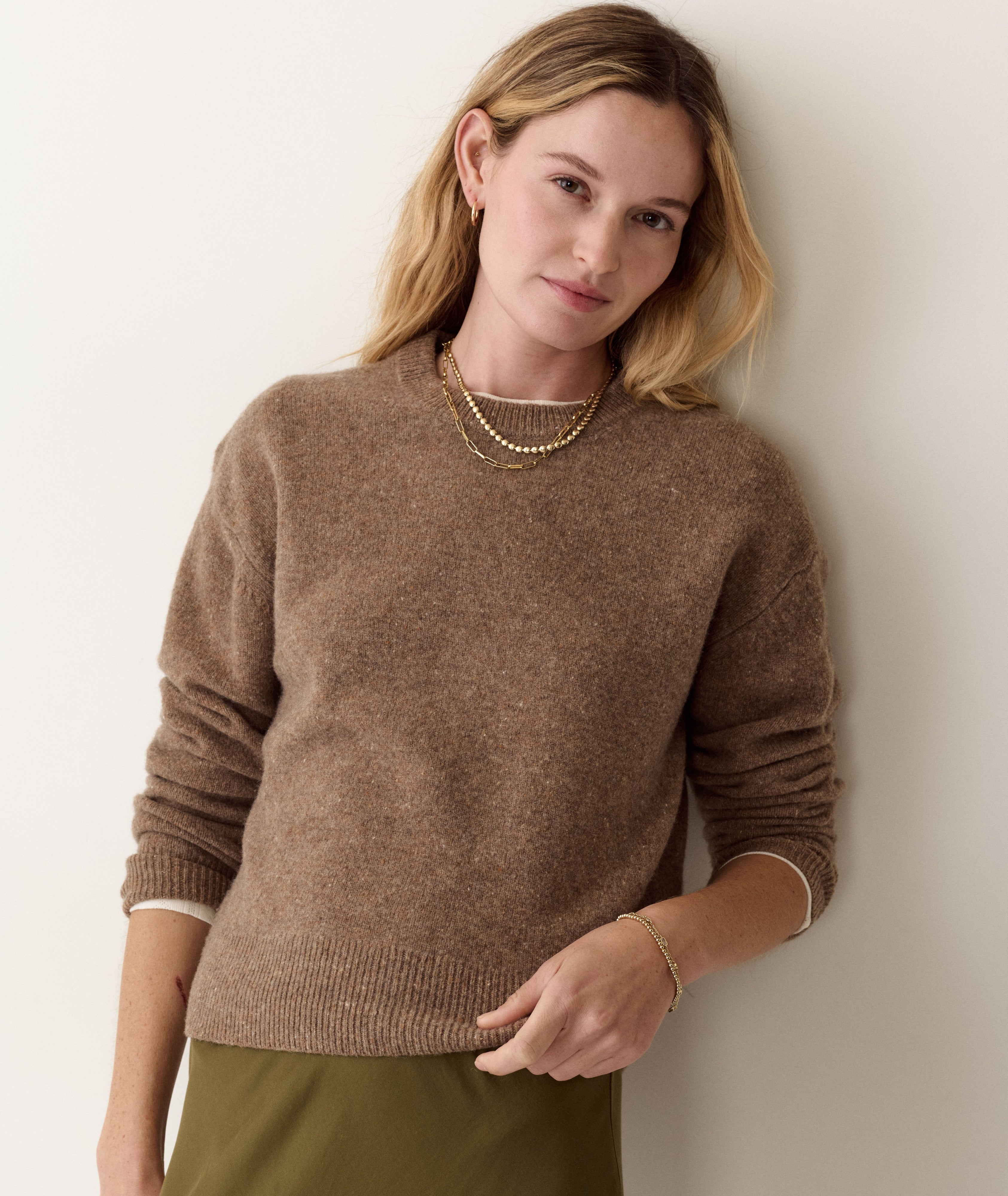 Donegal Crewneck Sweater
